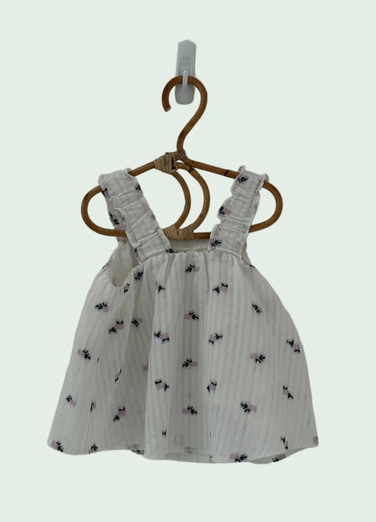 Zara White Summer Top - 18 months