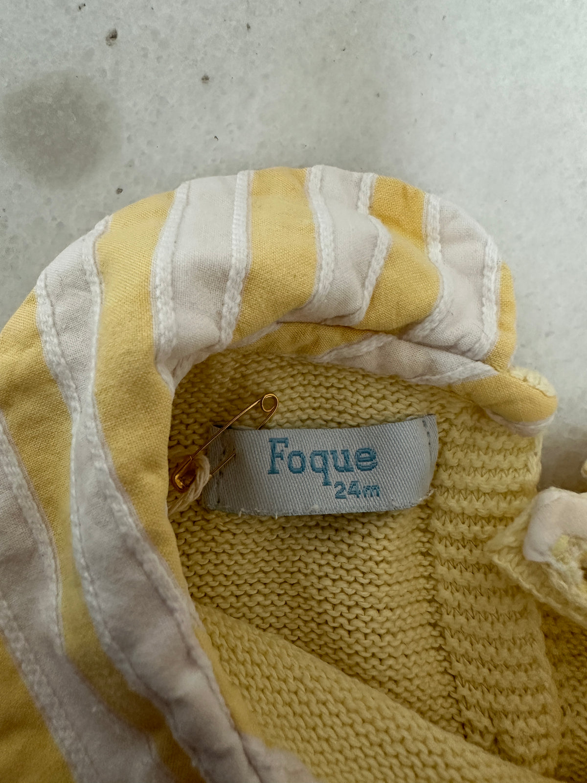 Foque Yellow Summer Set - 24 months