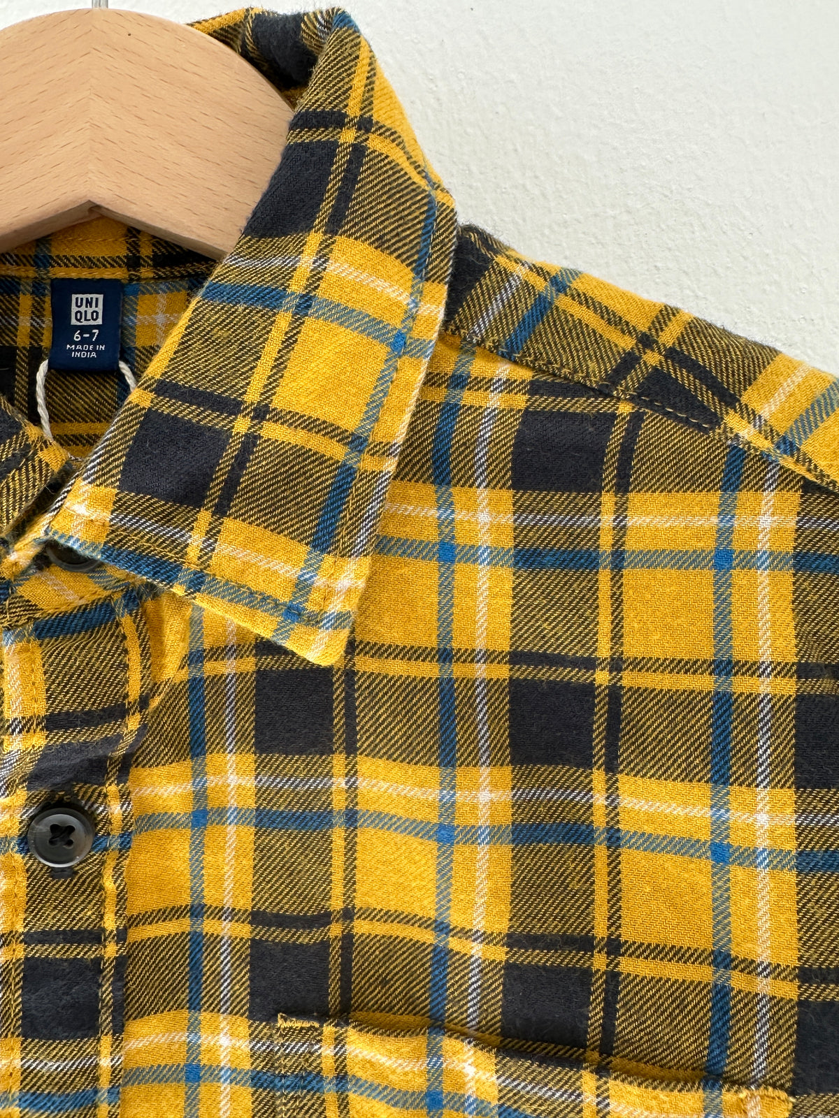 Uniqlo Yellow Summer Top - 6 years