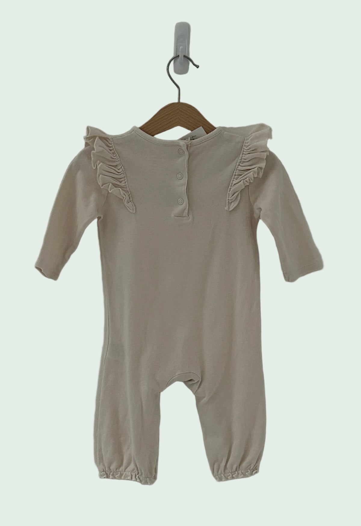 Mothercare White Summer Pyjama - 6 months