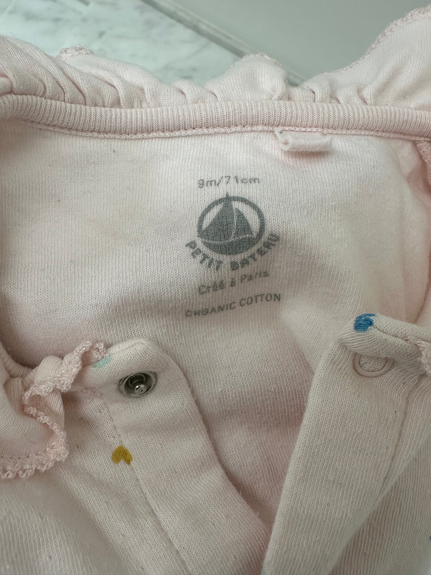 Pyjama by Petit Bateau - Size 9 months
