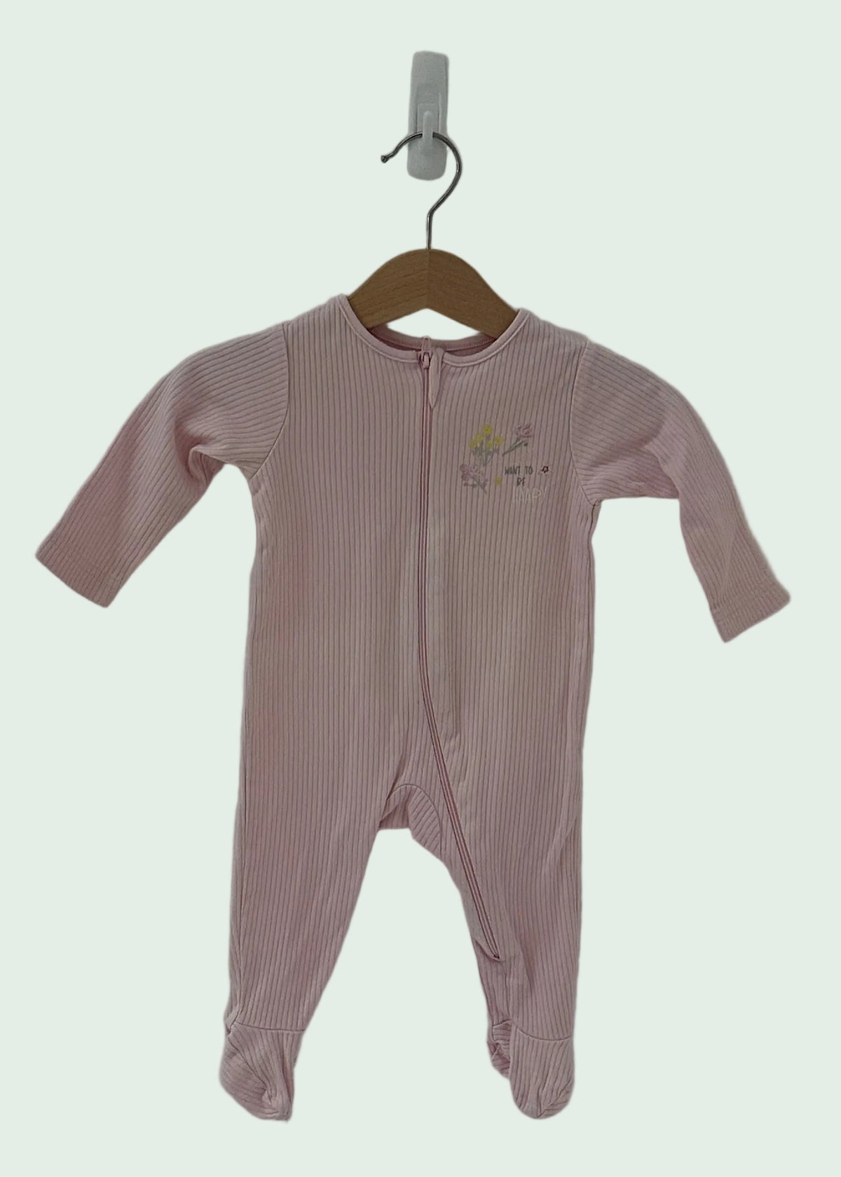 Juniors Pink Summer Pyjama - Newborn