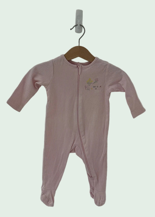 Juniors Pink Summer Pyjama - Newborn