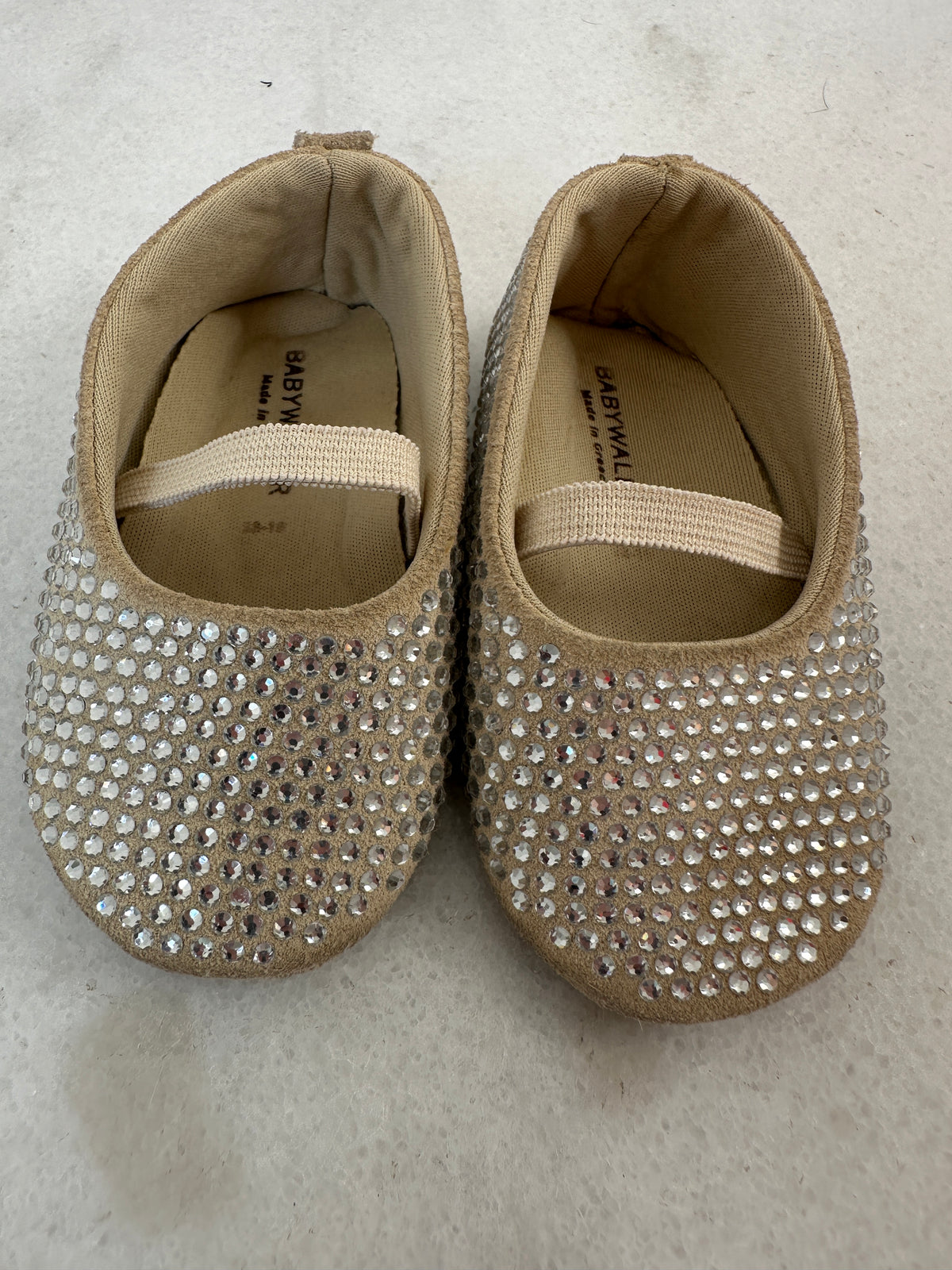 Babywalker Beige Summer Shoes - 18