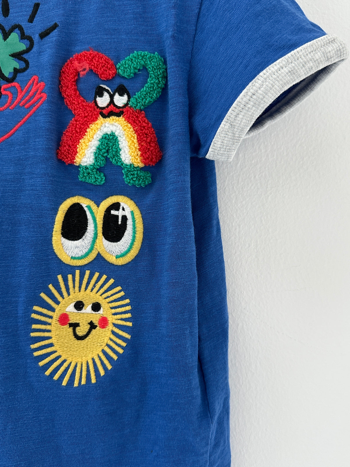 Du Pareil Au Meme Blue Summer Top - 36 months