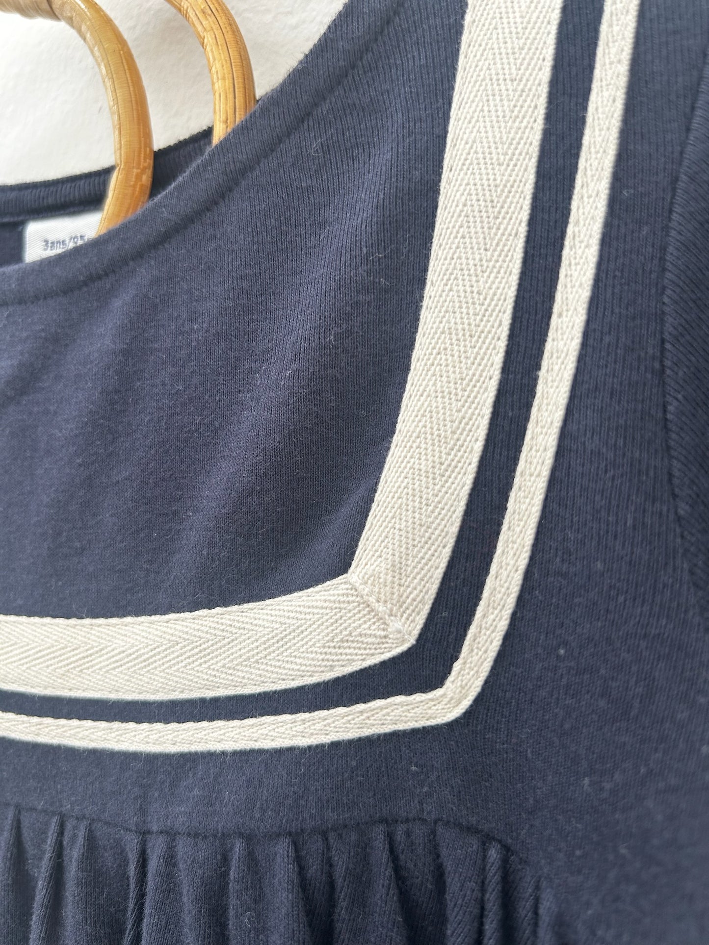 sailor-style dress by Petit Bateau - Size 36 months