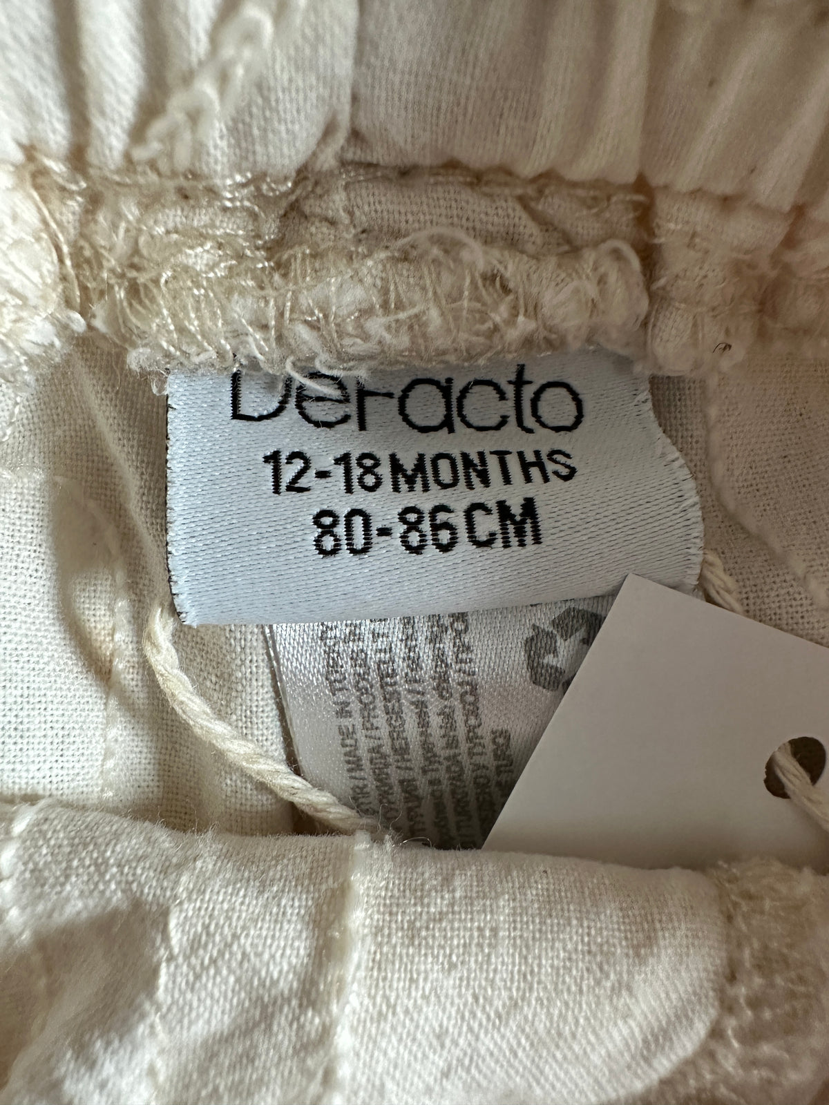 Defacto Beige Summer Short-Skirt - 12 months