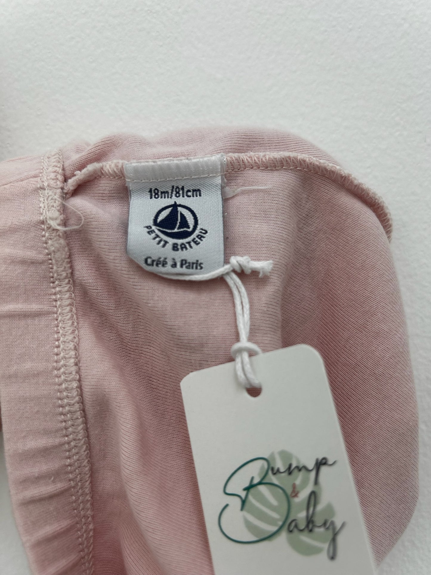 Short pink by Petit Bateau - Size 18 months