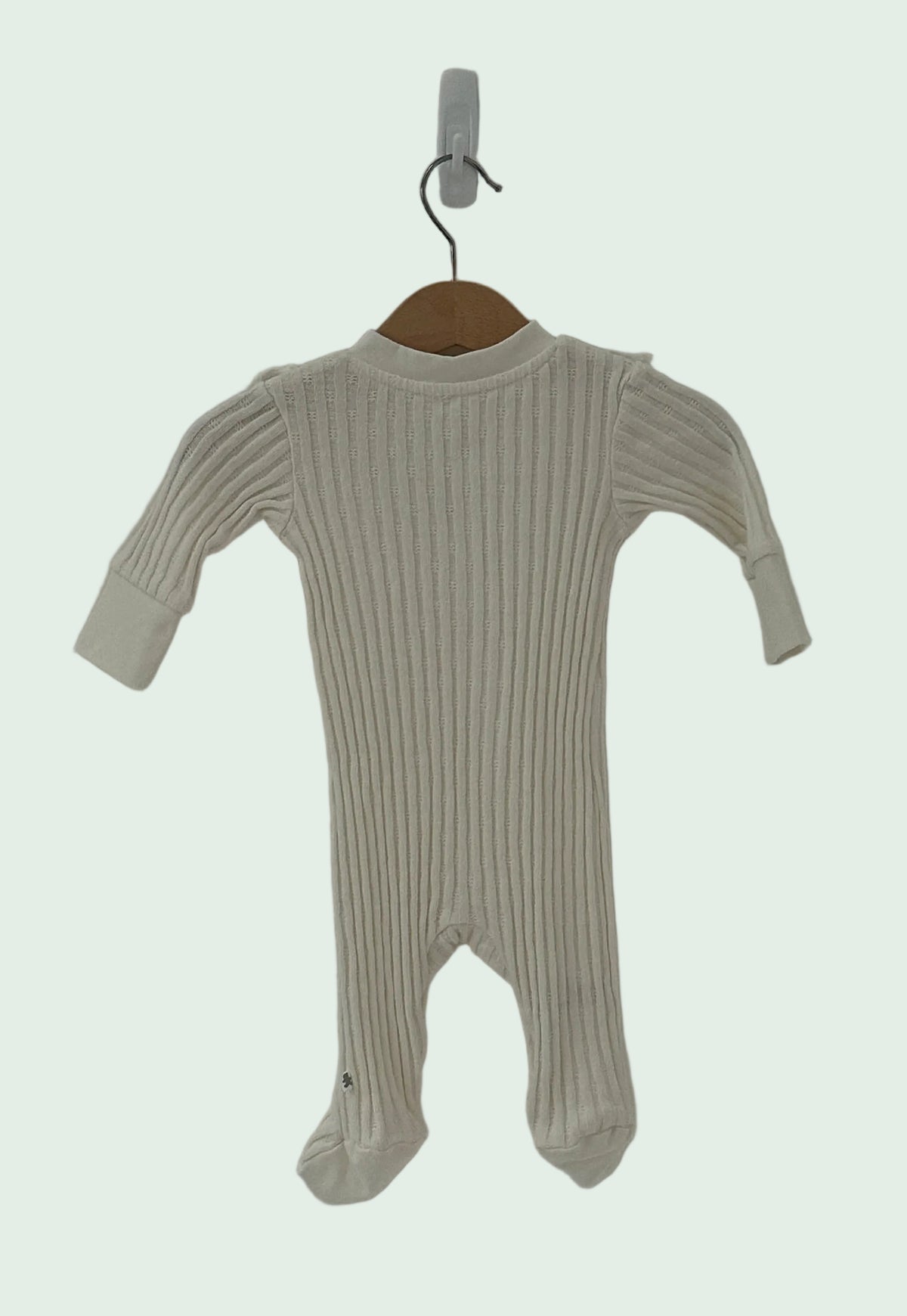 Wooliesbabes Beige Summer Pyjama - 1 month