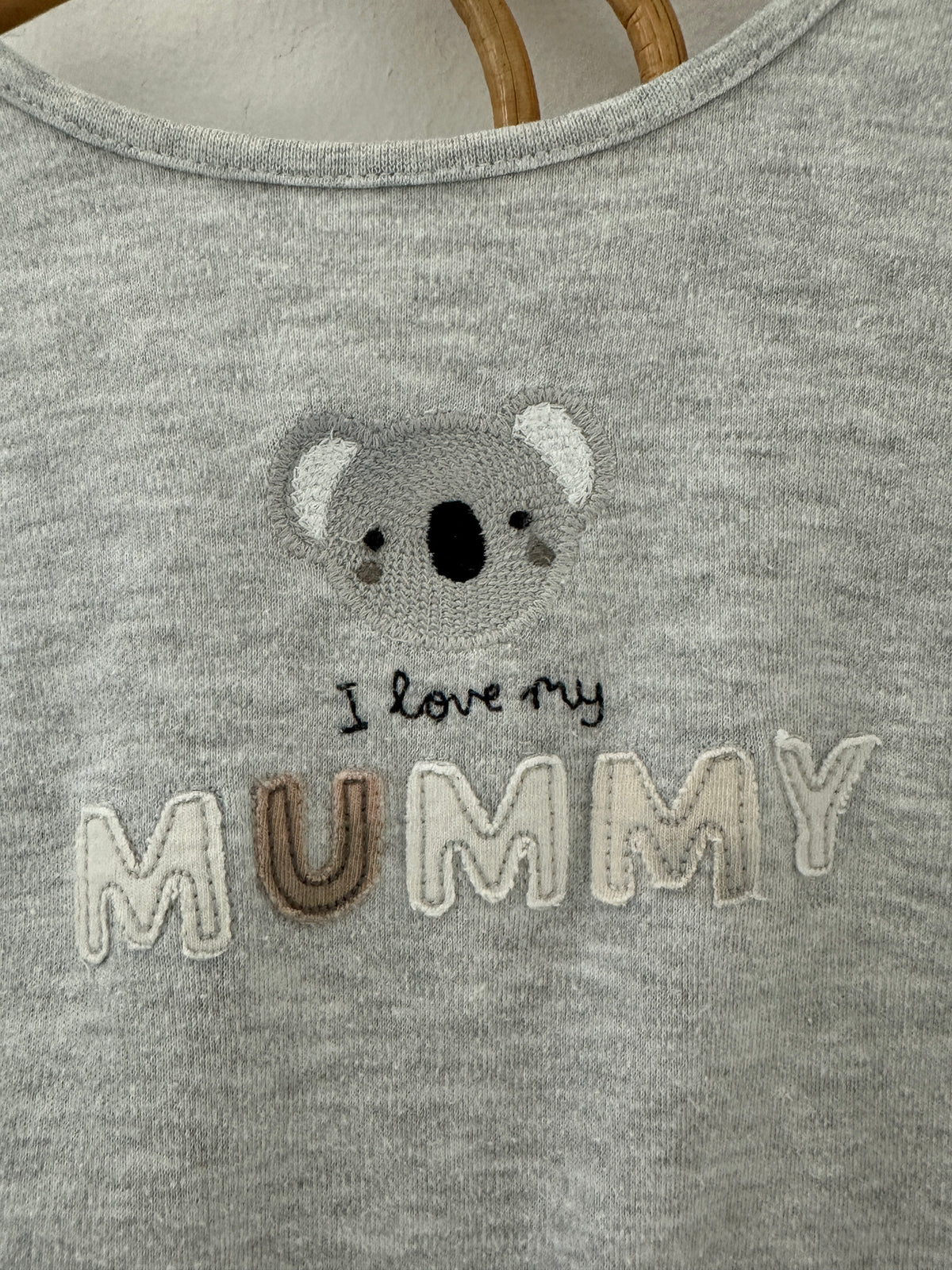 Juniors Grey Summer Top - 6 months