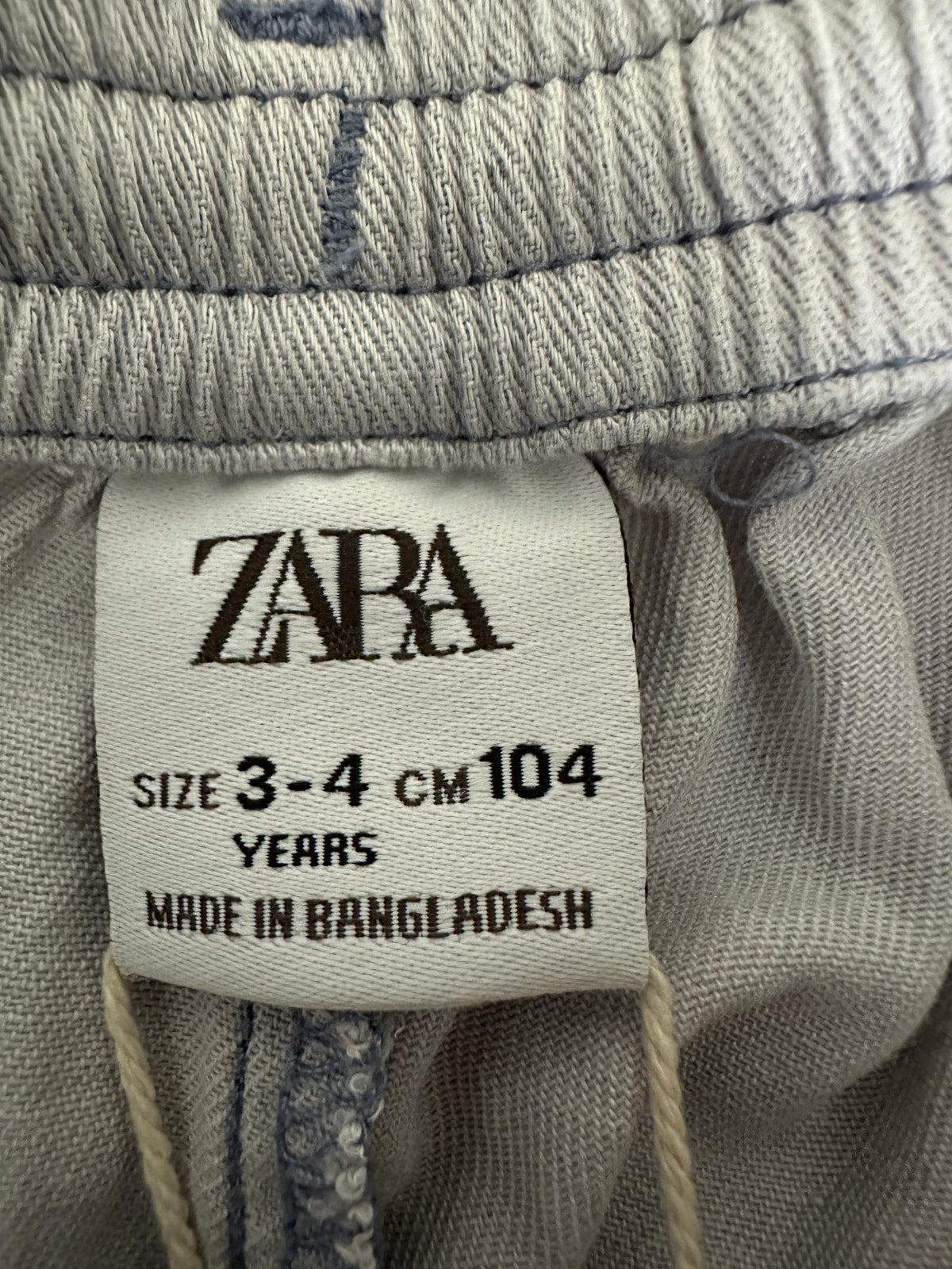 Zara Blue Summer Short-Skirt - 36 months