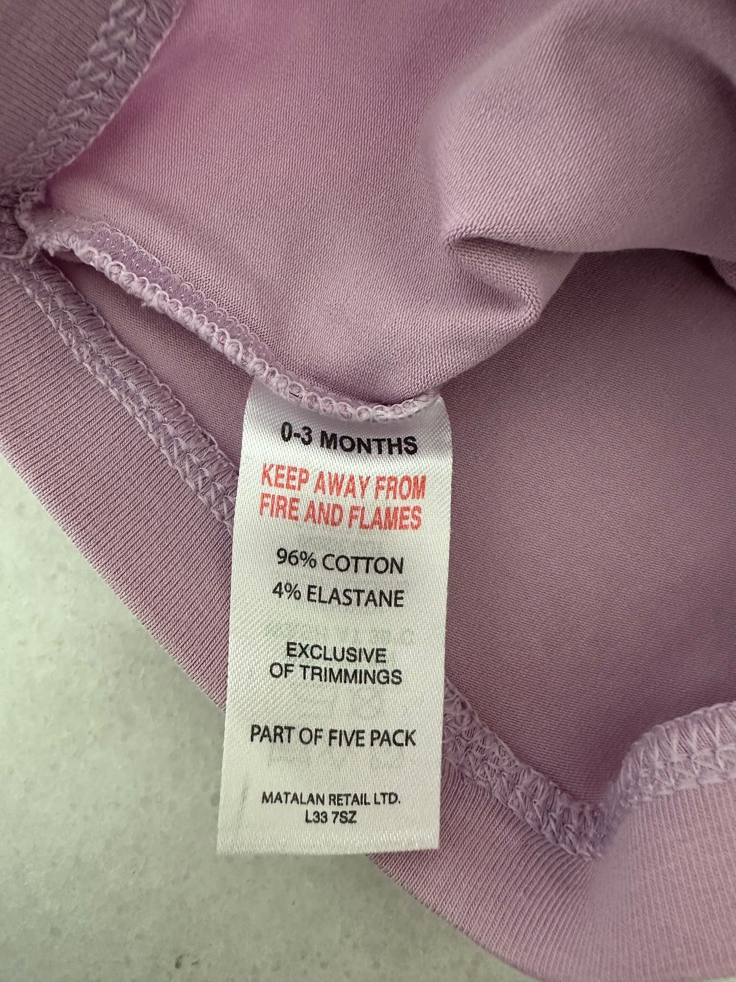 Leggings by Matalan - Size 1 month