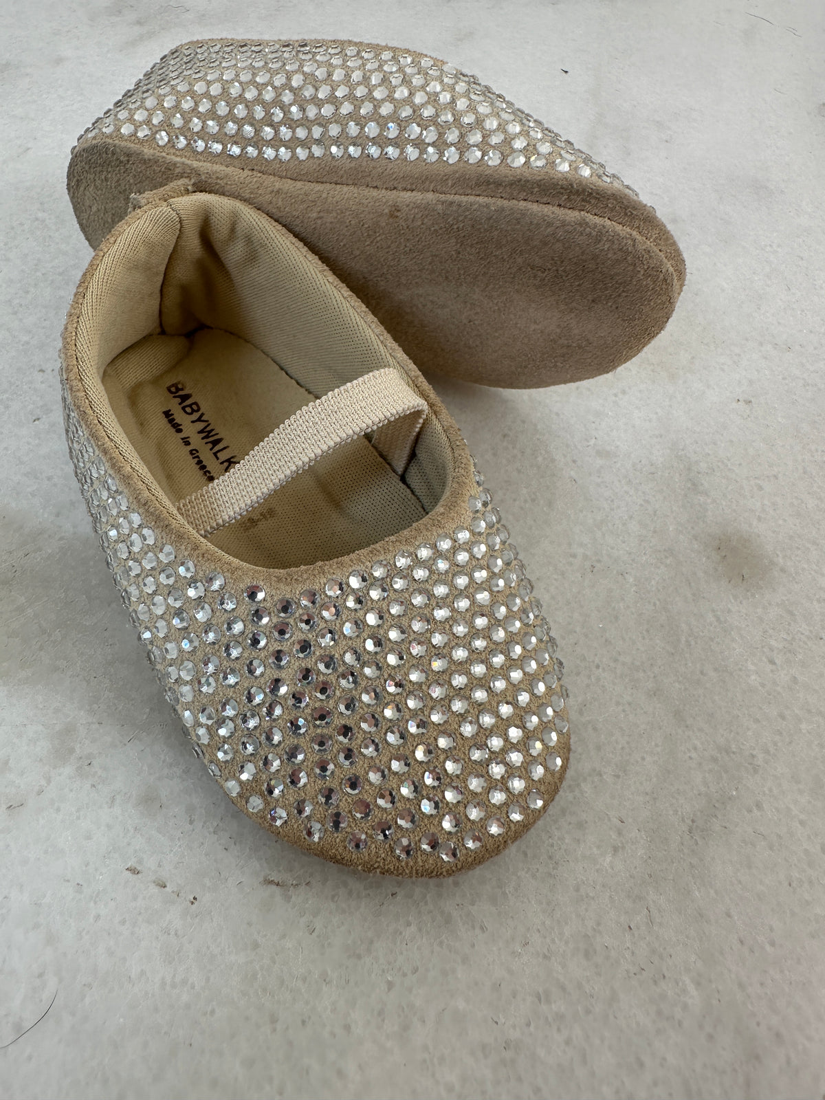 Babywalker Beige Summer Shoes - 18