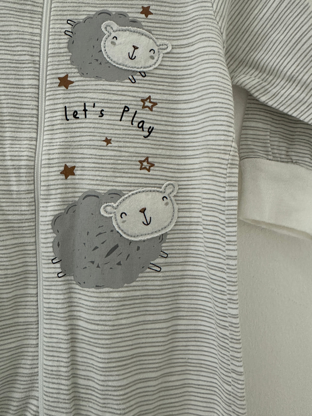 Gerber Grey Summer Pyjama - 6 months