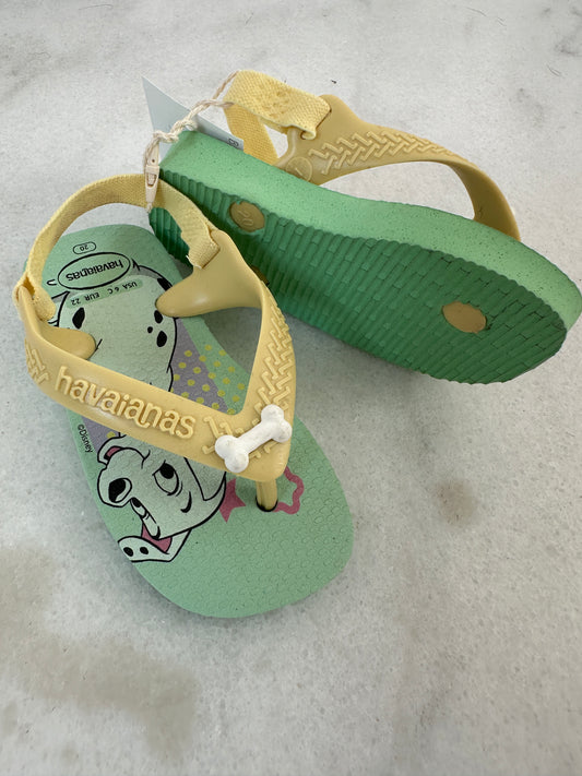 Havaianas Green Summer Shoes - 20