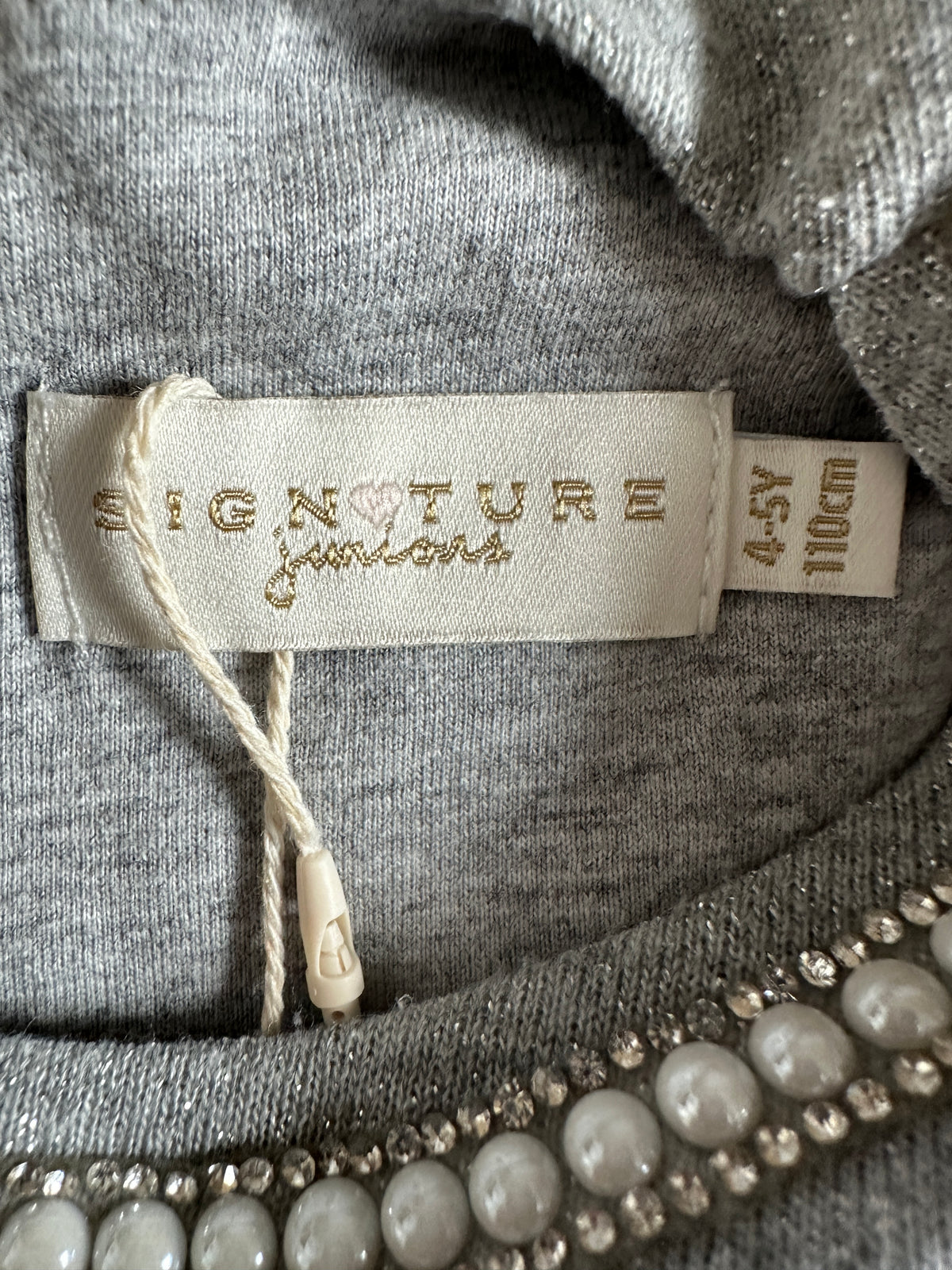 Juniors Grey Summer Dress - 4 years