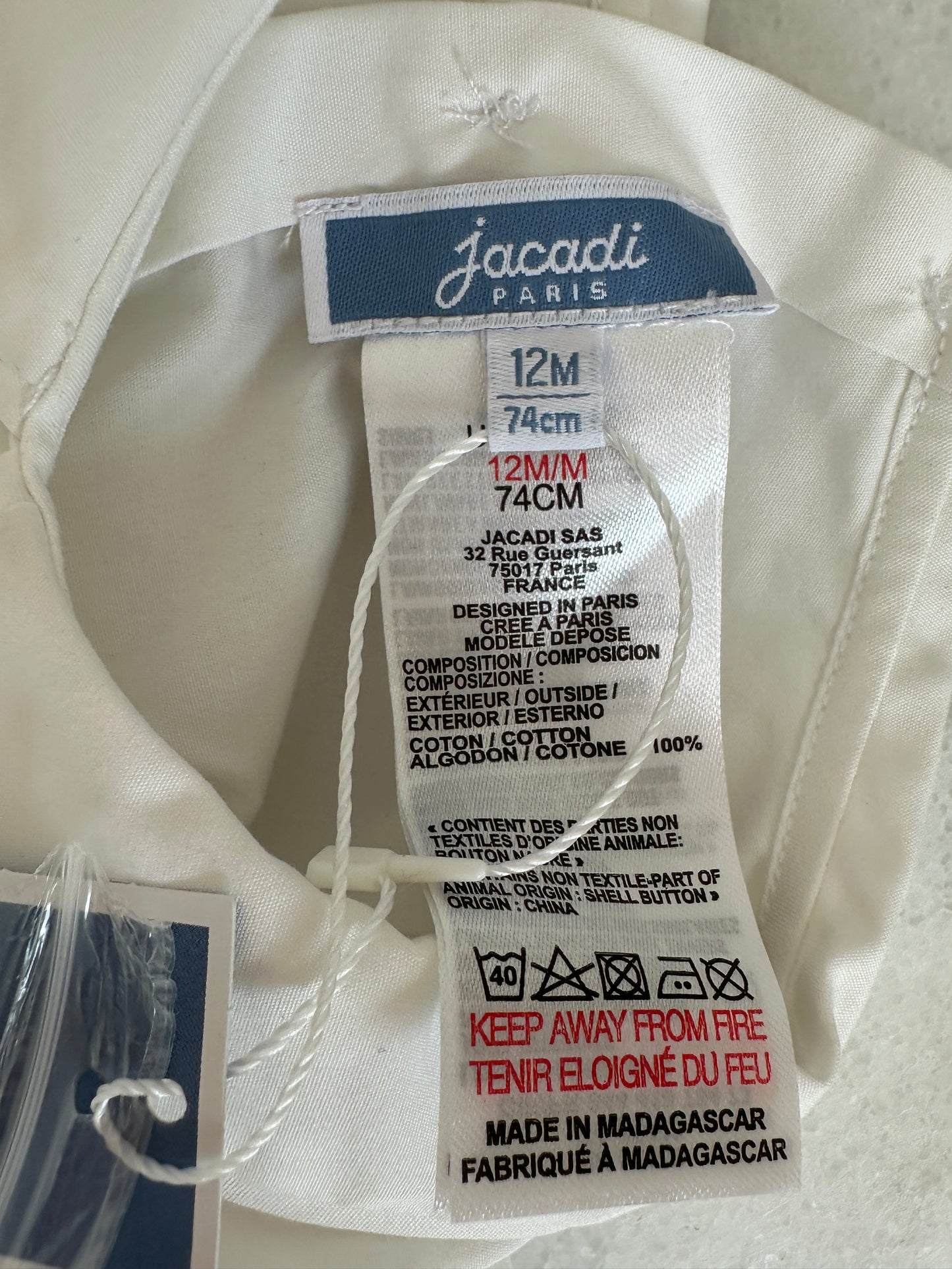 Set by Jacadi - Size 12 months