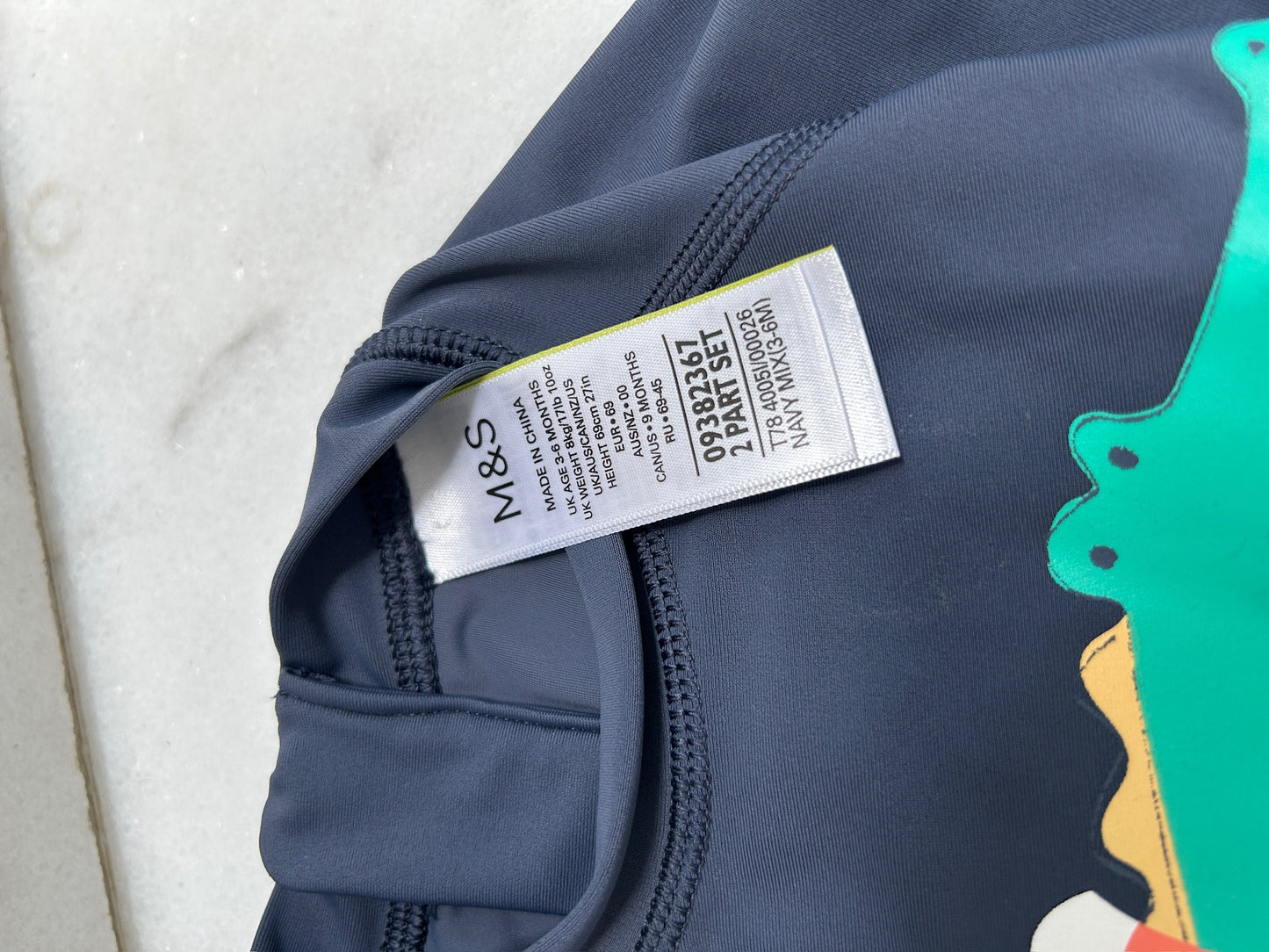 Swimwear by M&S- Size 3-months