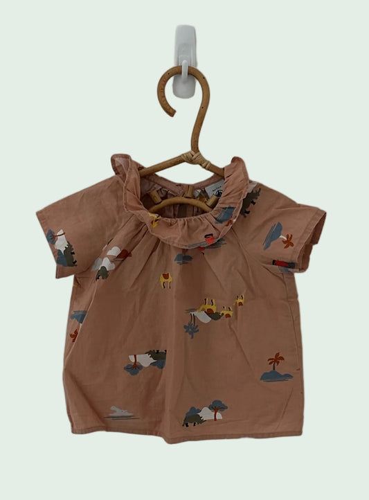 Top by Petit Bateau - Size 6 months