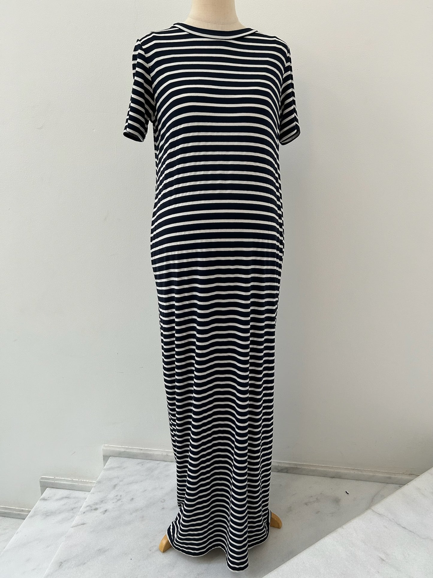 Blue Striped Dress by Dorothy Perkins Maternity - Size M