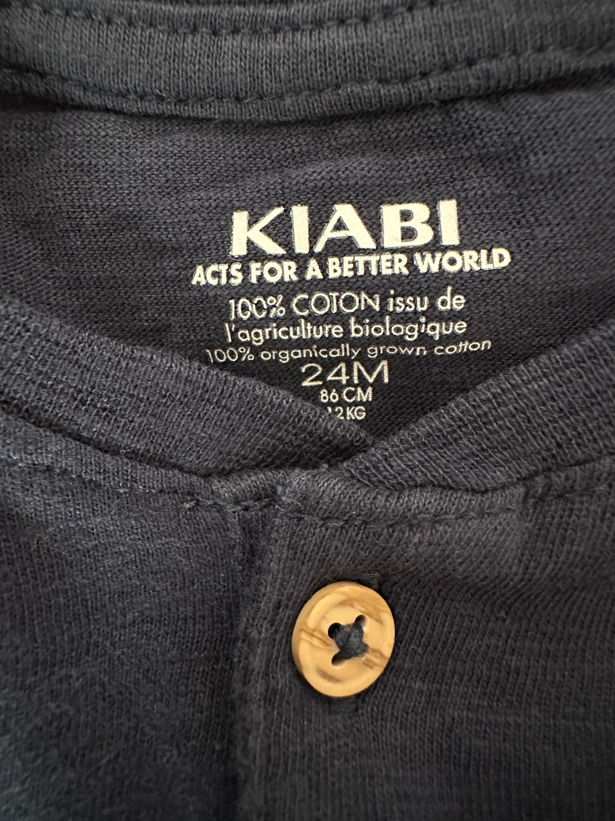Kiabi Blue Summer Top - 24 months
