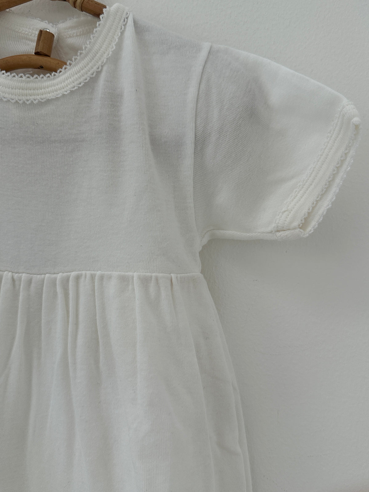 Petit Bateau White Summer Dress - 24 months