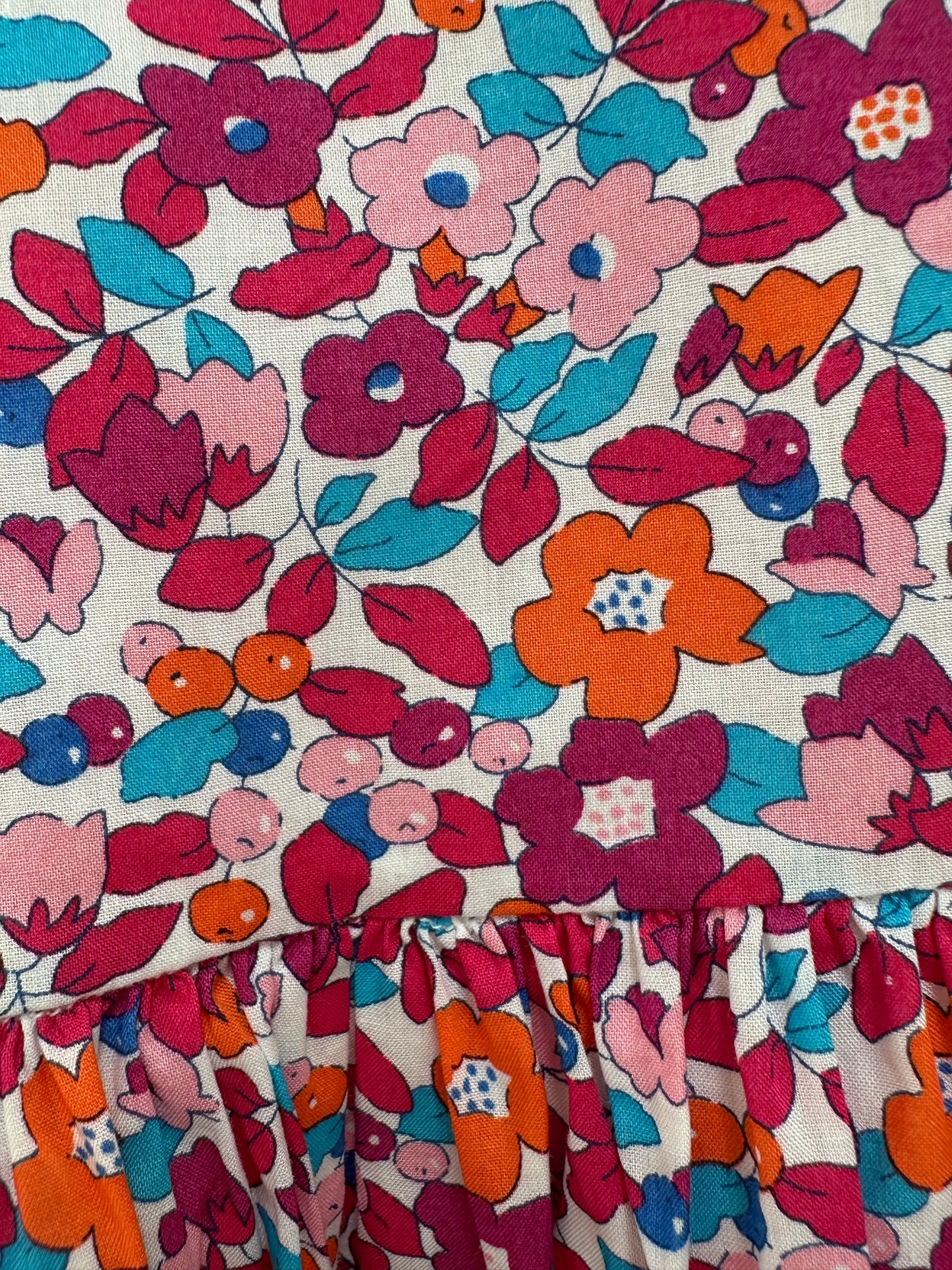 Dress floral by Jacadi - Size 12 months