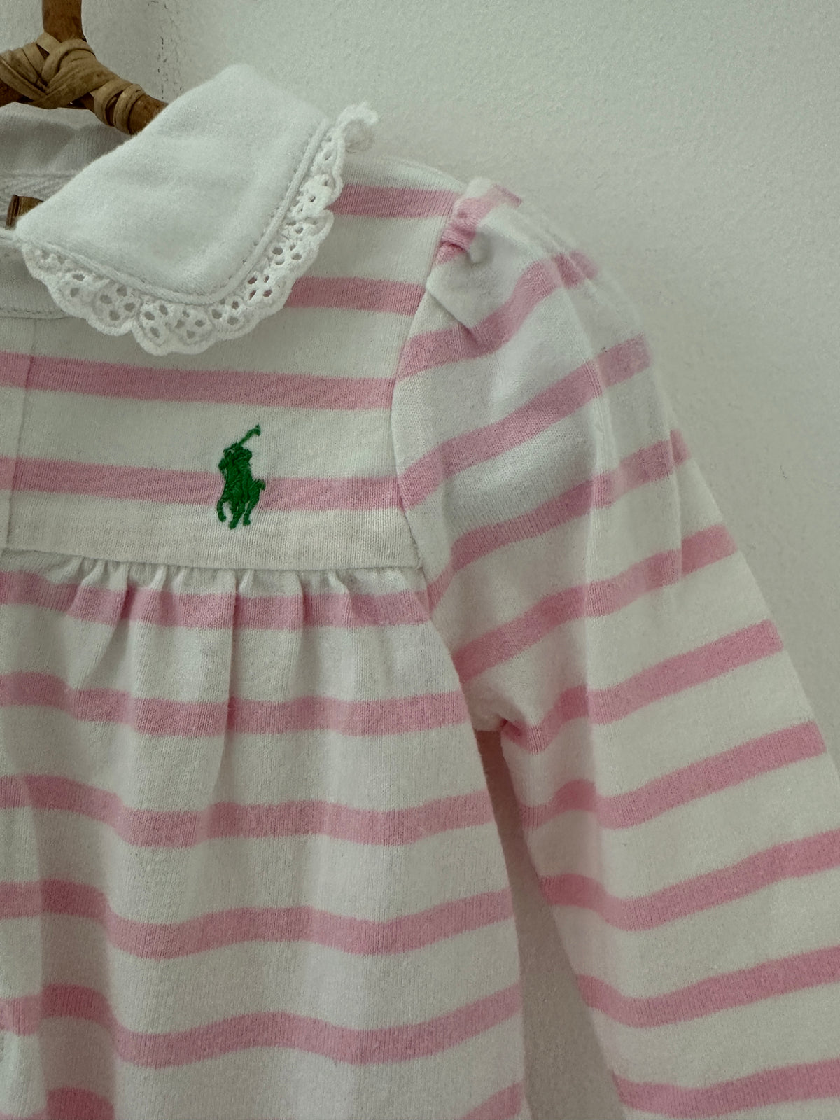 Ralph Lauren Pink Summer Pyjama - 6 months