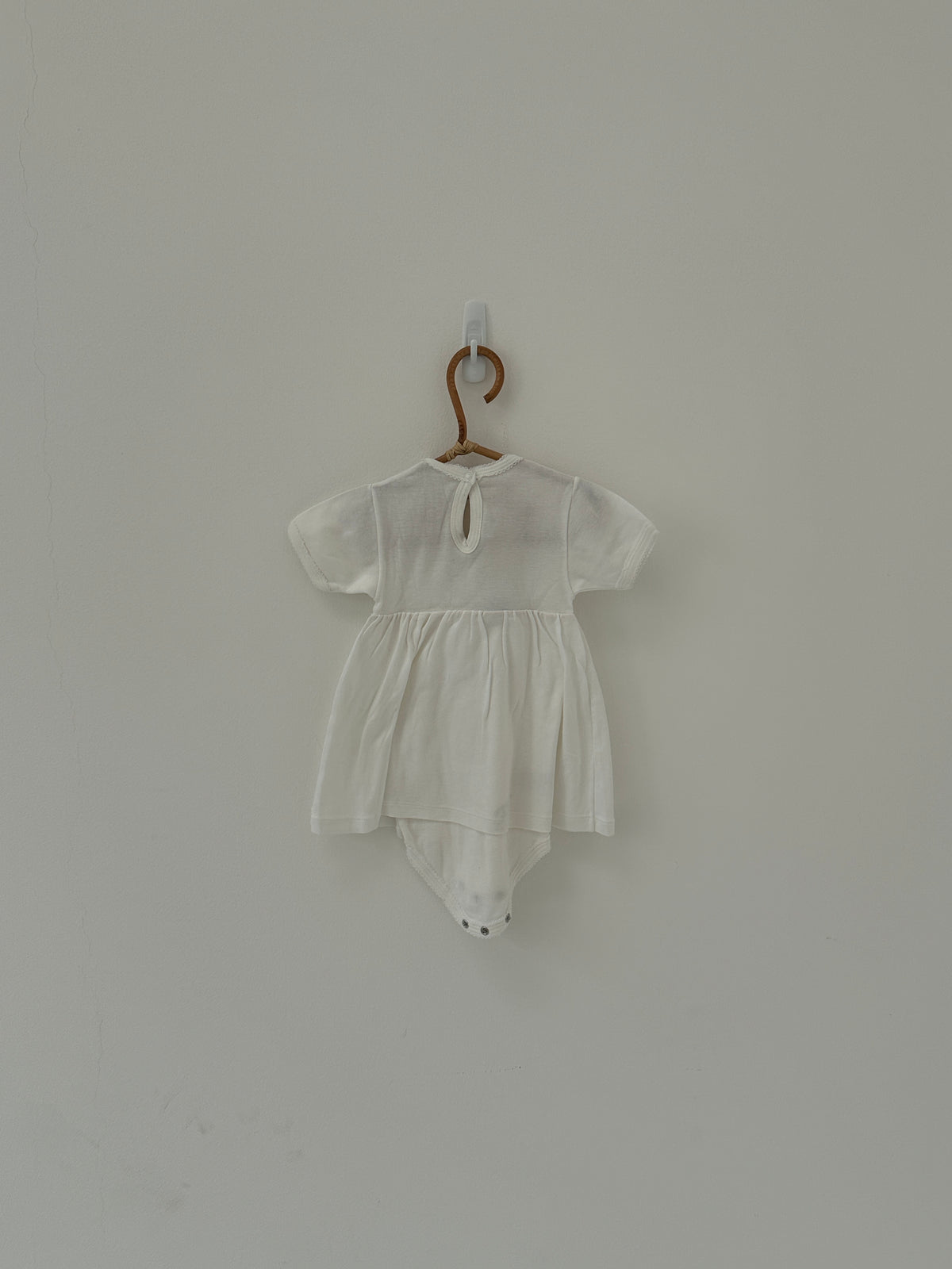 Petit Bateau White Summer Dress - 24 months
