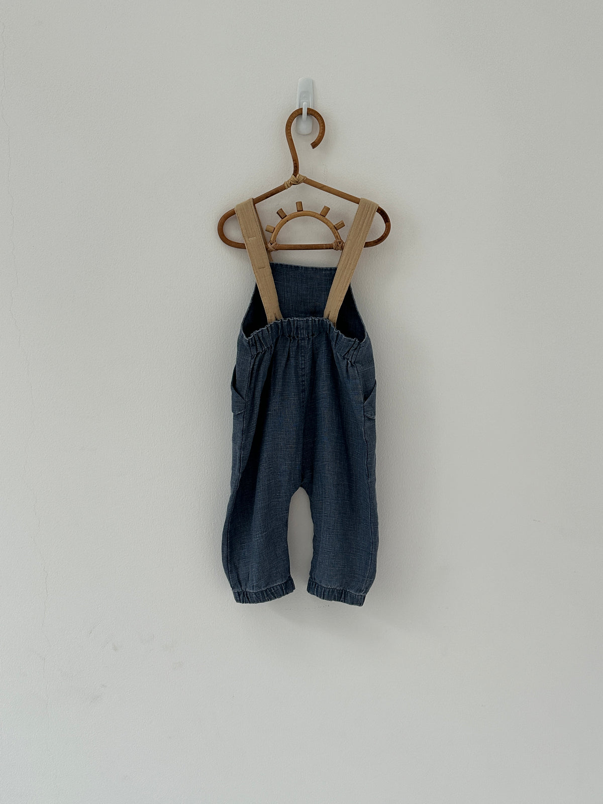 Lil'atelier Blue Summer Romper - 3 months