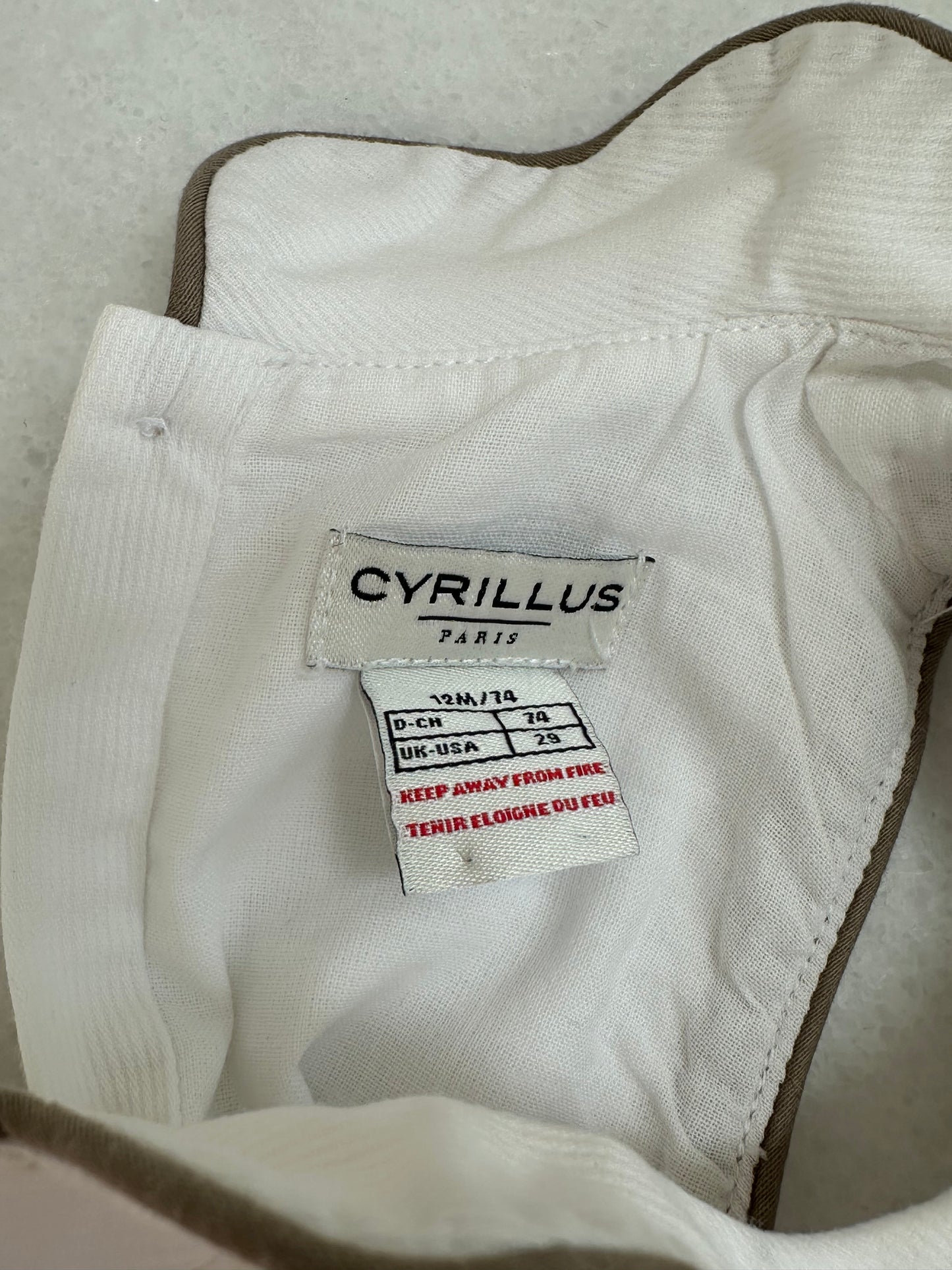 Dress by Cyrillus - Size 12 months
