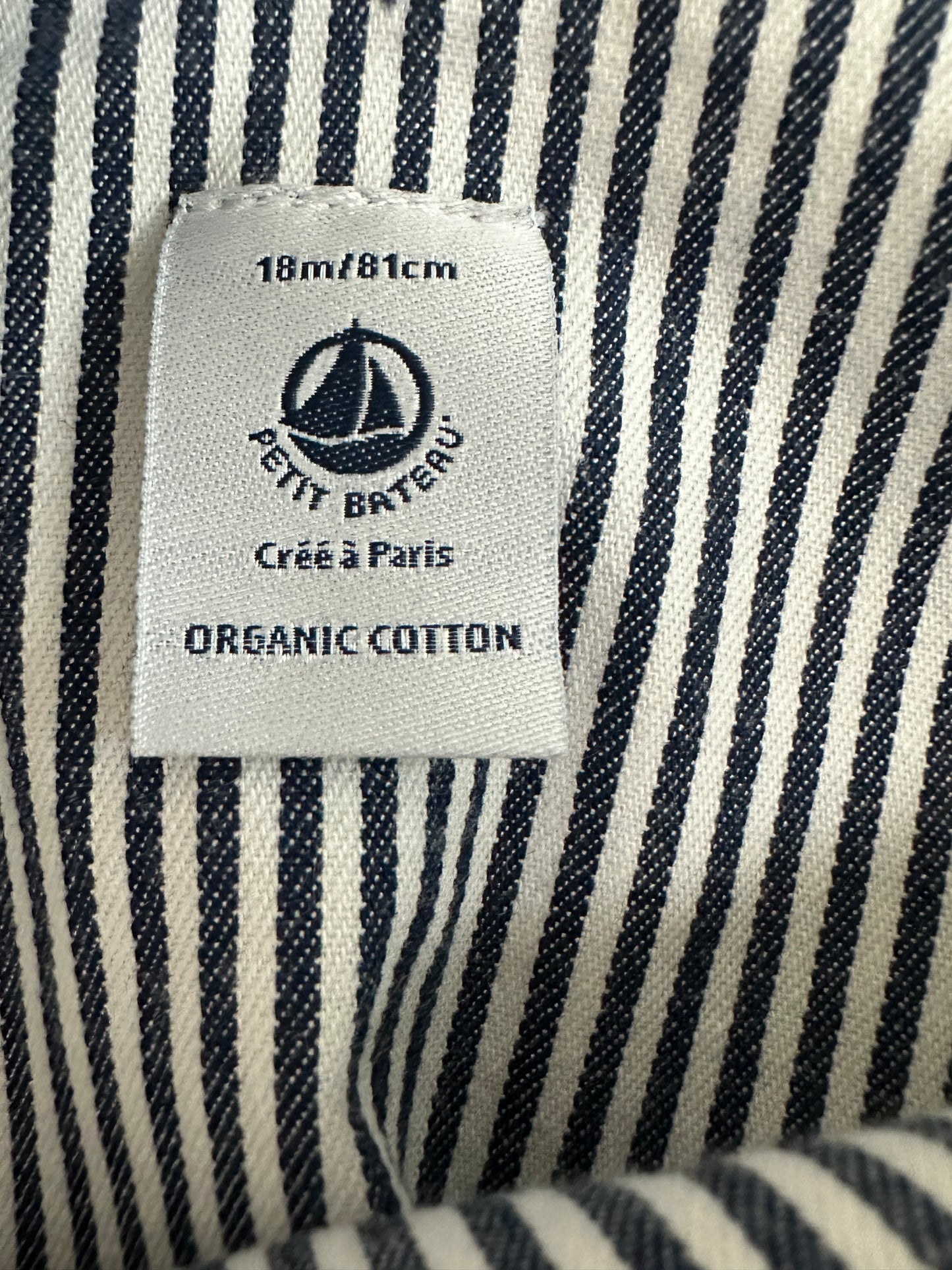 Romper by Petit Bateau - Size 18 months