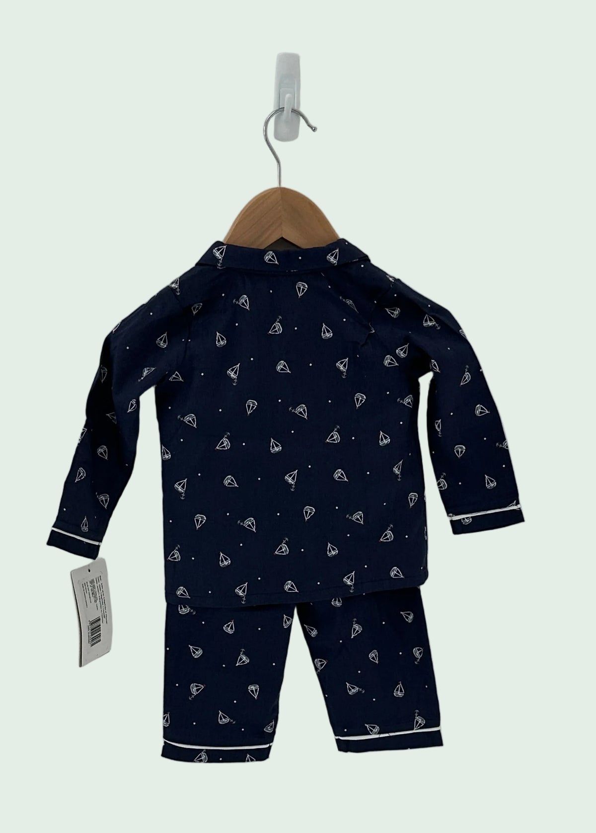 Mamas and Papas Blue Summer Pyjama - 6 months