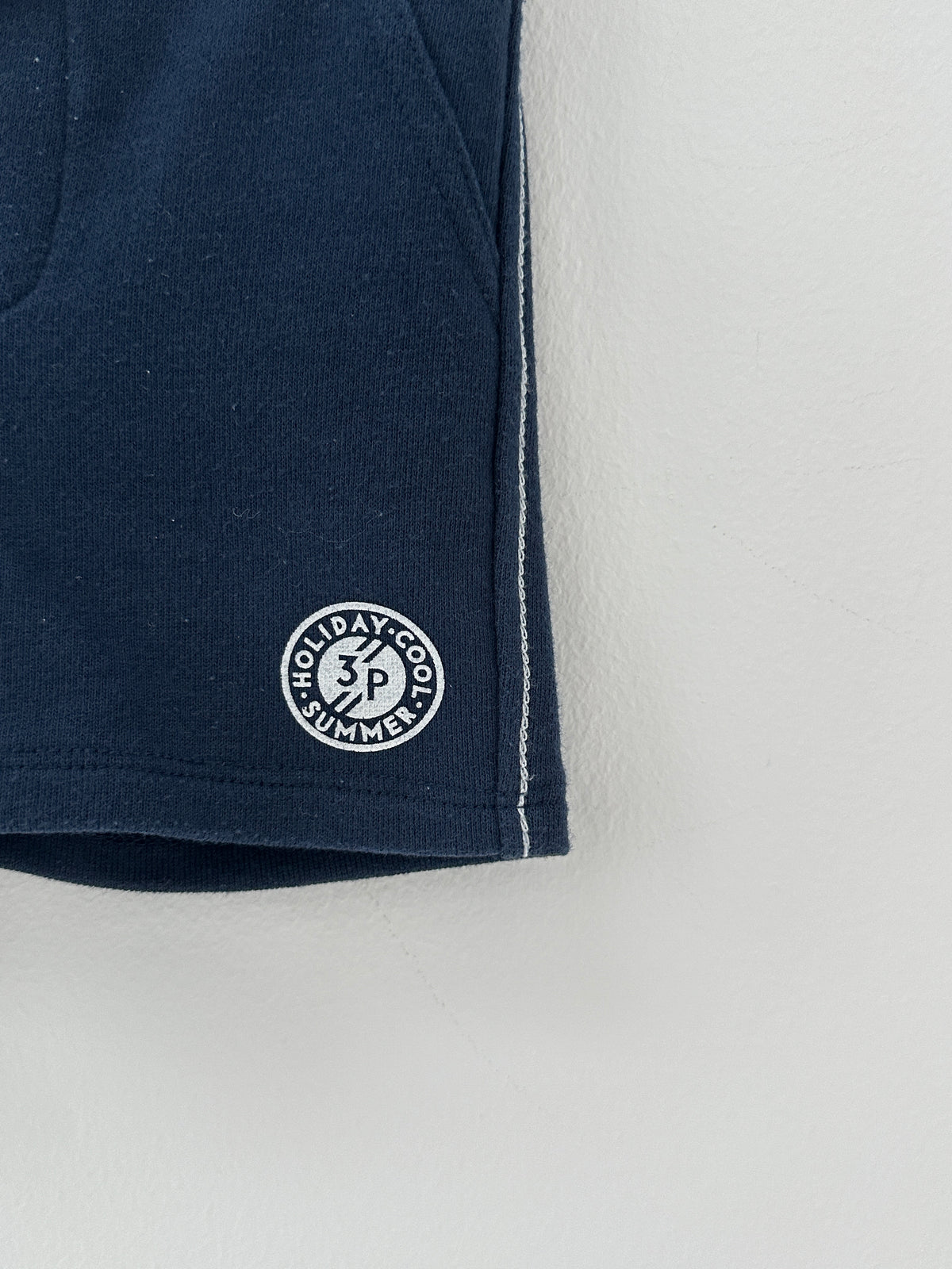 3 Pommes Blue Summer Short-Skirt - 3 months