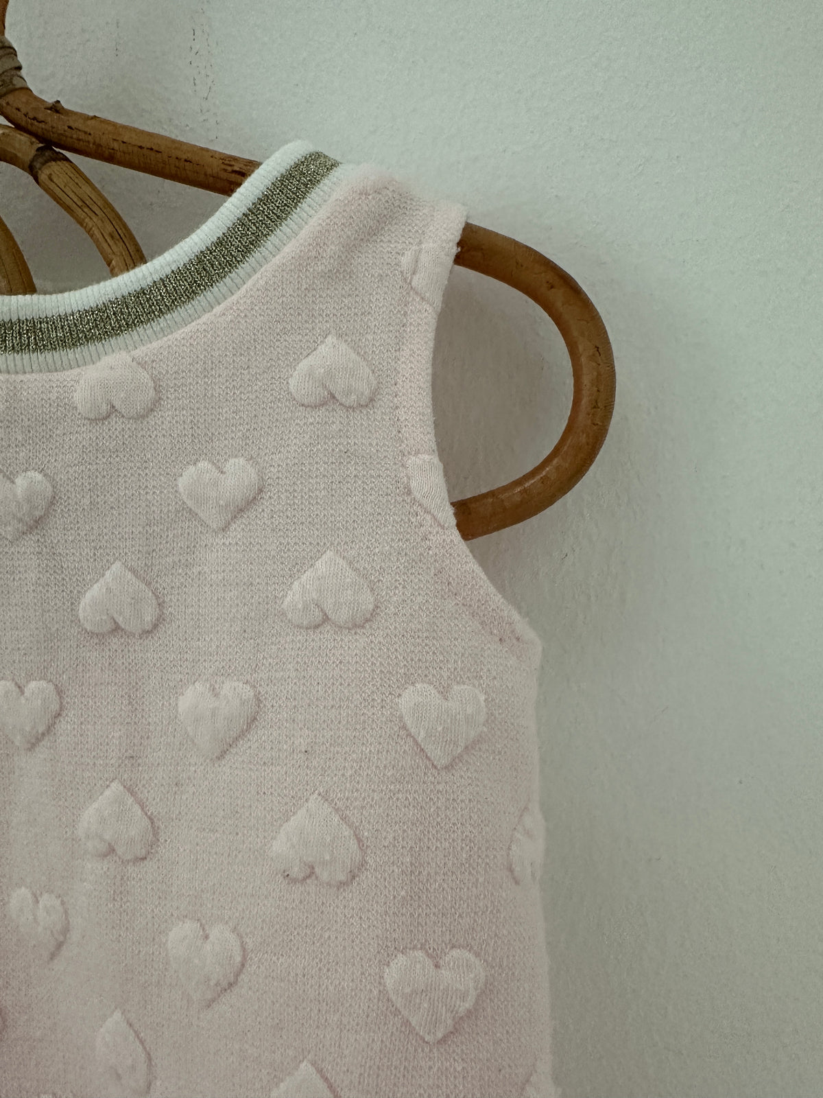 Lili gaufrette Pink Summer Dress - 6 months