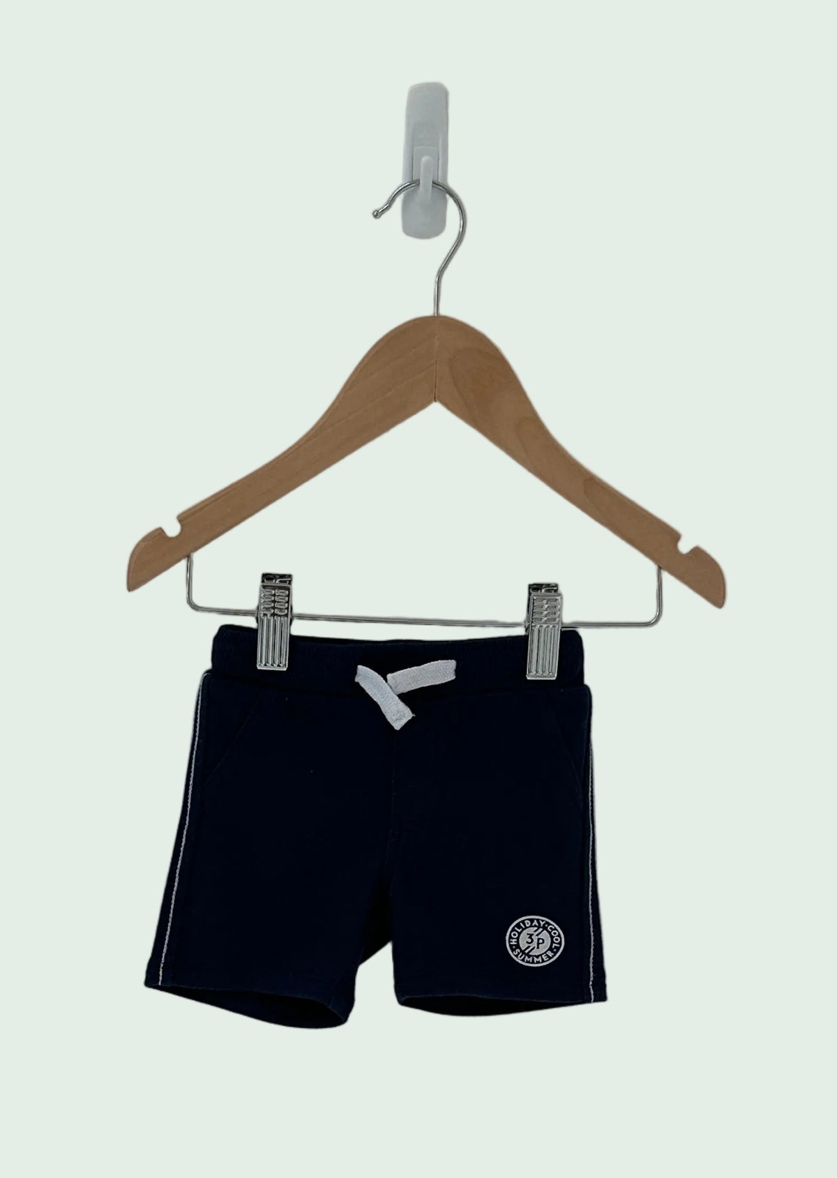 3 Pommes Blue Summer Short-Skirt - 3 months