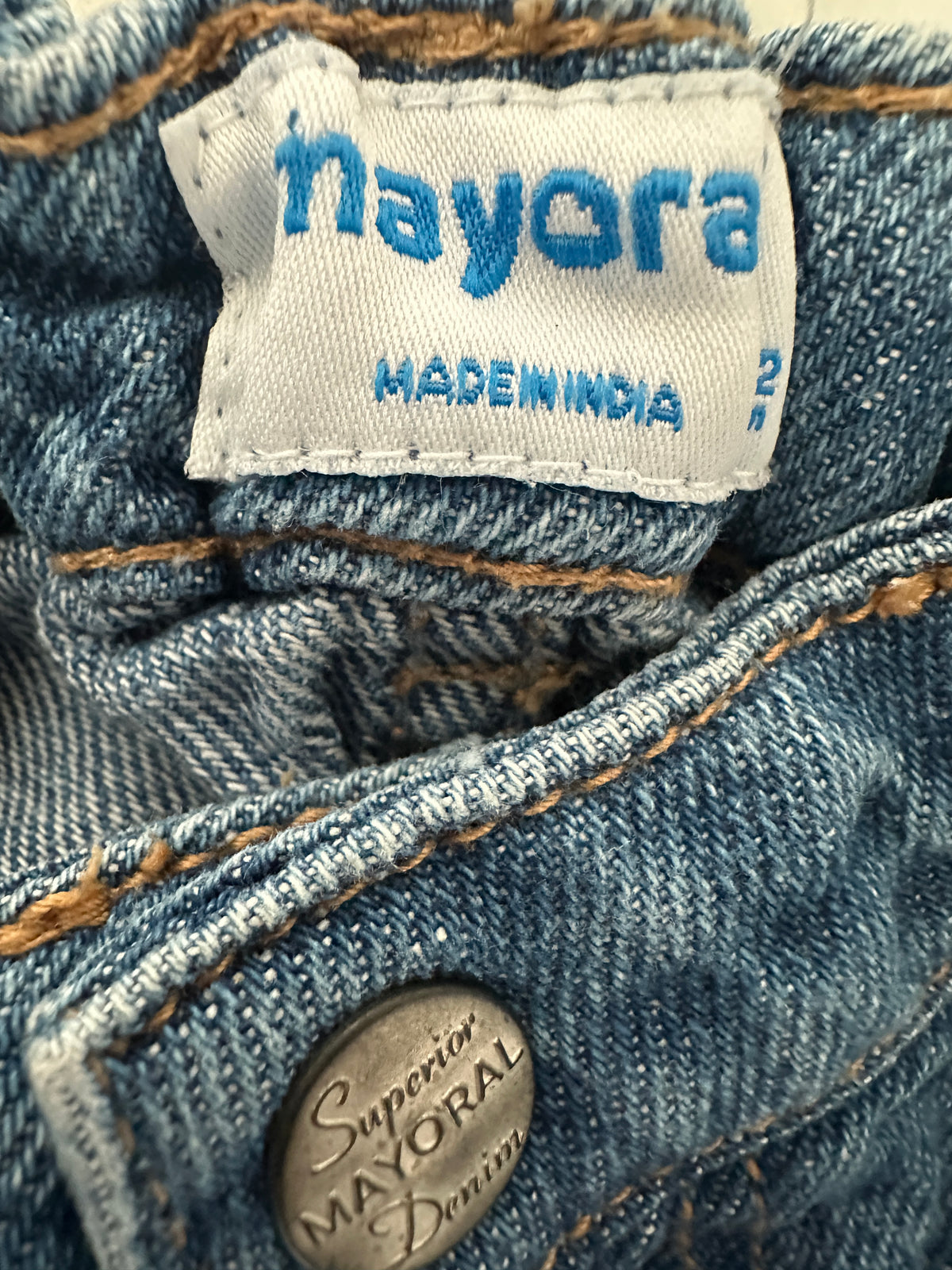 Mayoral Blue Summer Trousers-Leggings - 24 months