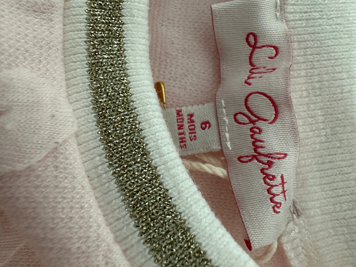 Lili gaufrette Pink Summer Dress - 6 months