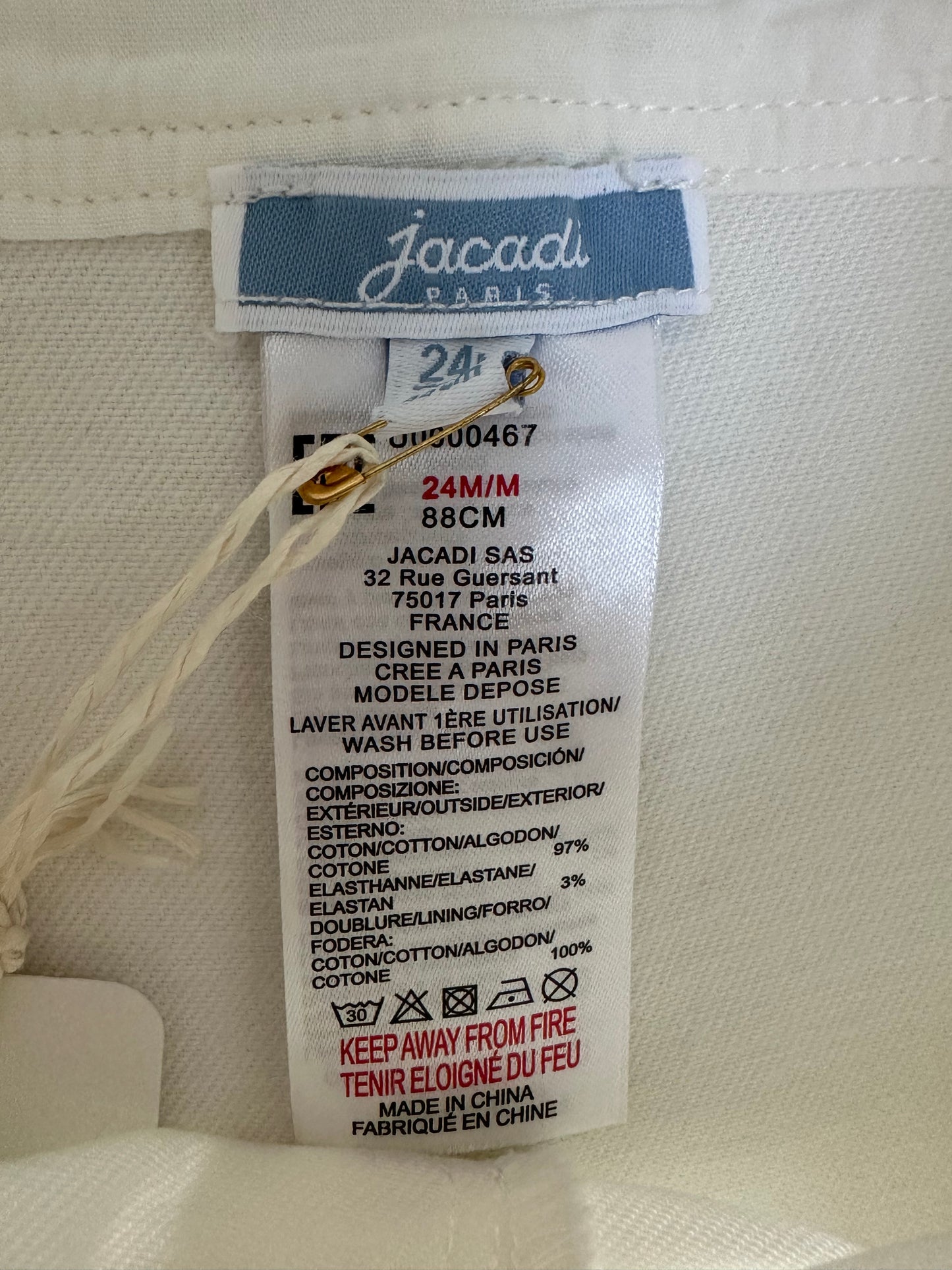 Romper by Jacadi - Size 24 months