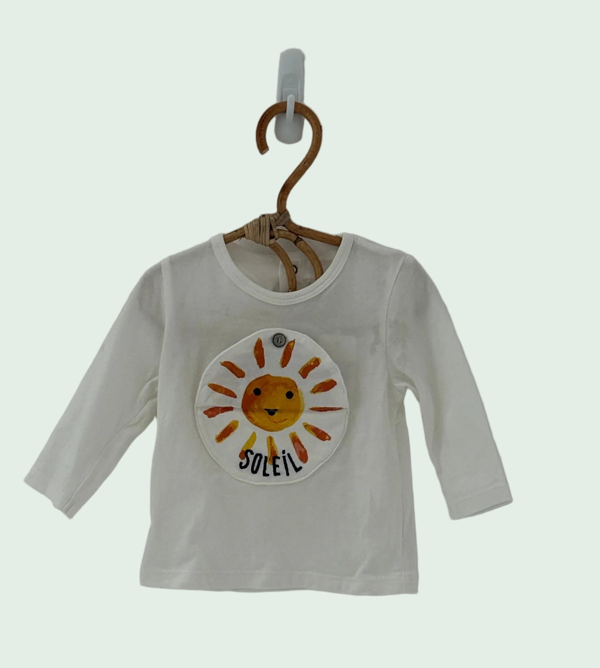 Catimini White Summer Top - 6 months