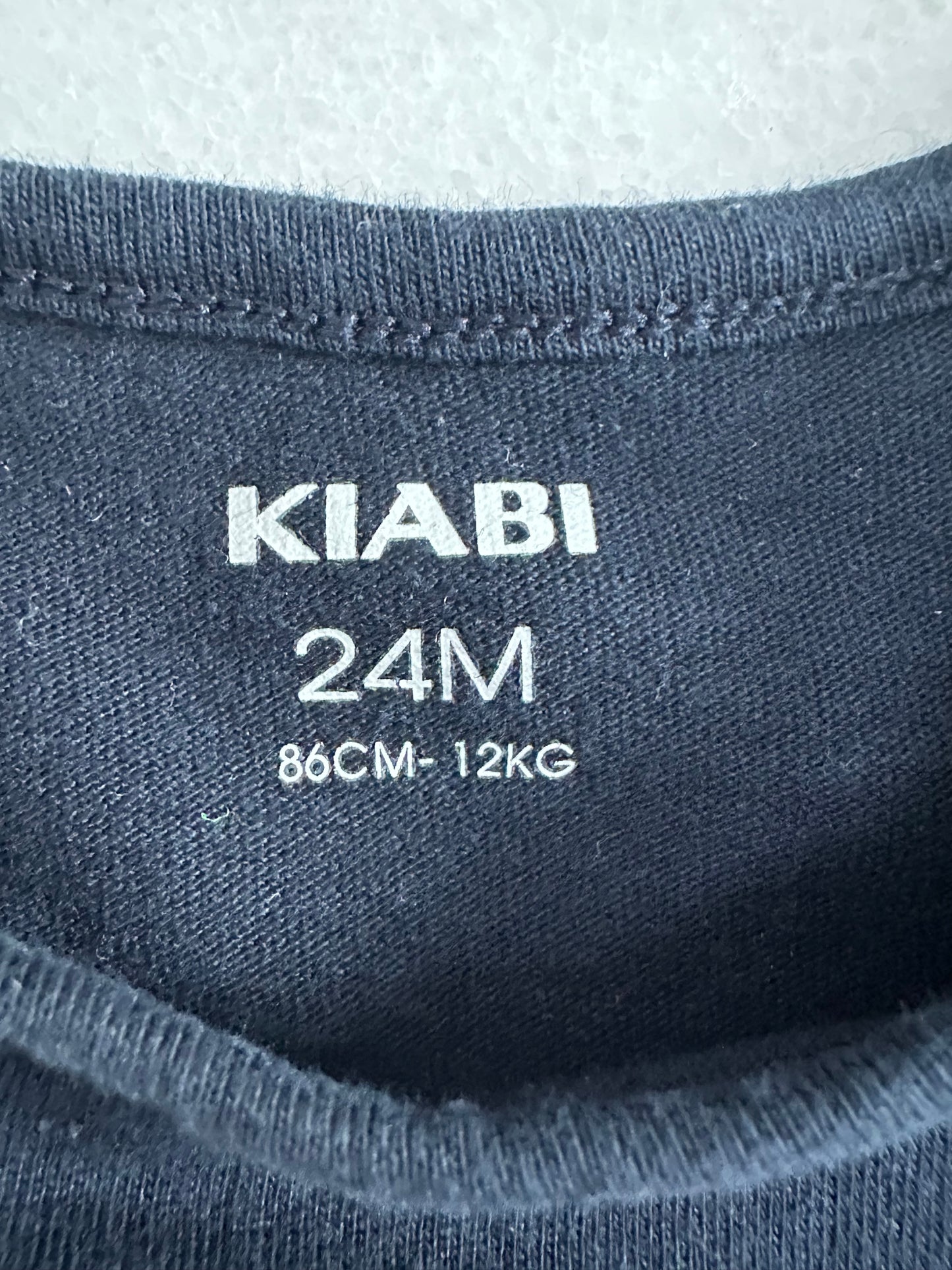 Top blue by Kiabi - Size 24 months