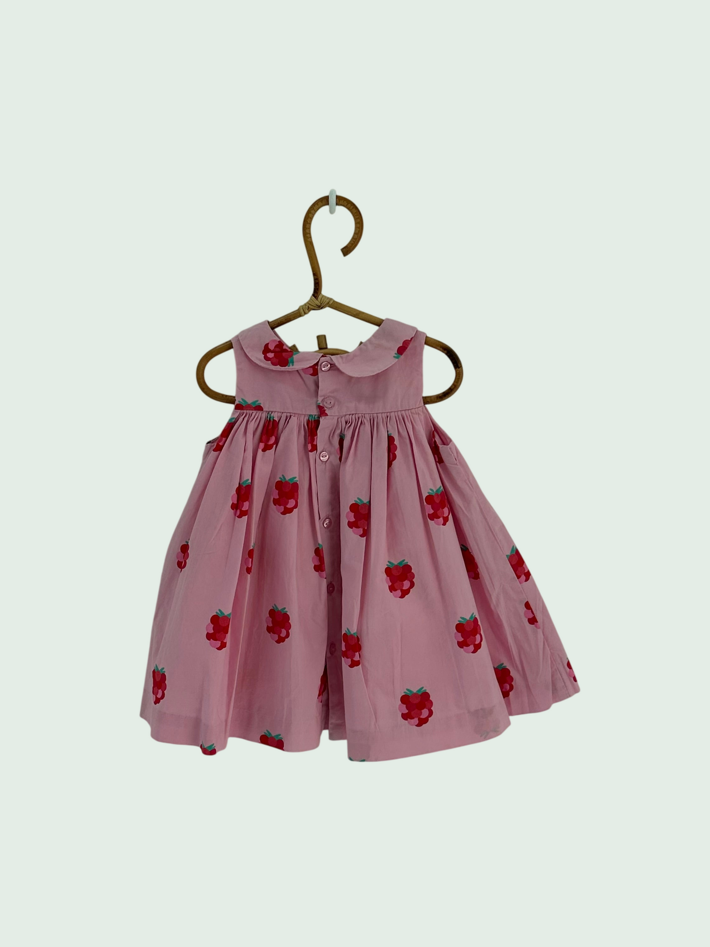 Dress pink fruit by Jacadi - Size 12 months