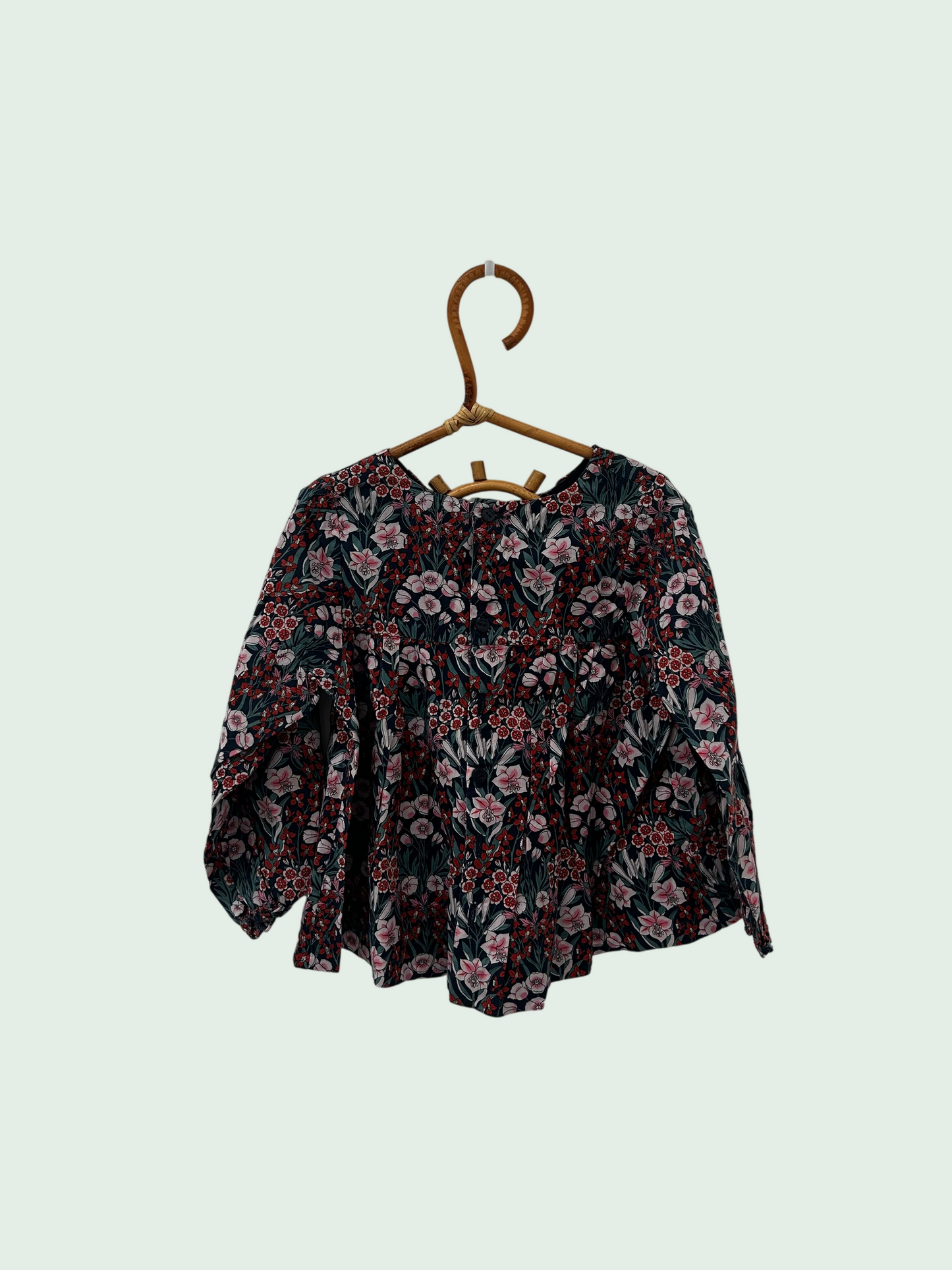Floral blouse by Jacadi - Size 24 months