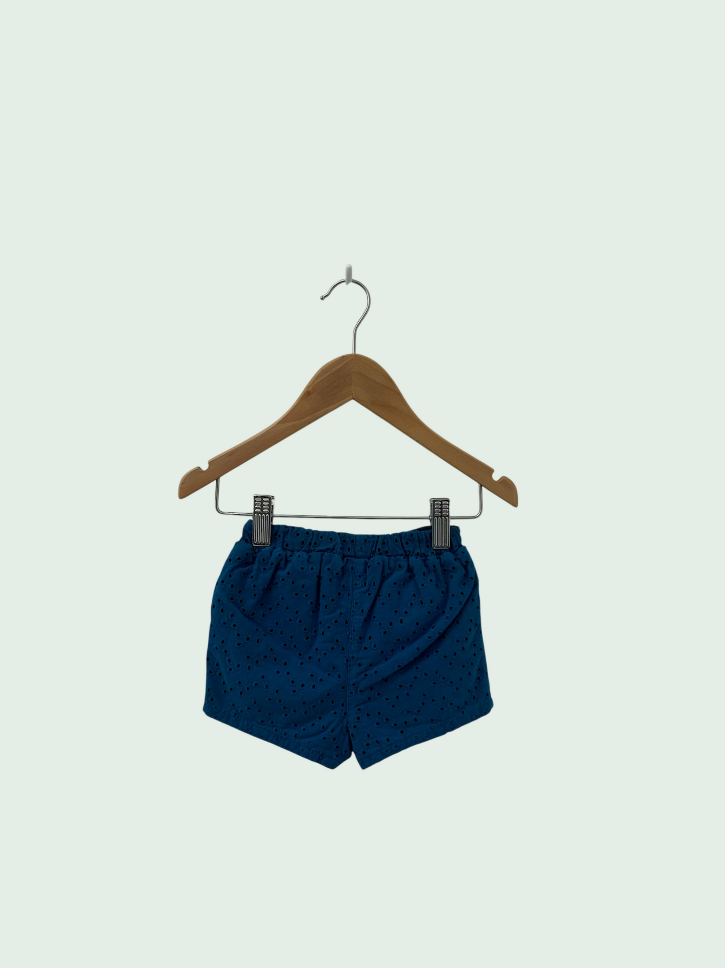 Short blue by Petit Bateau - Size 18 months