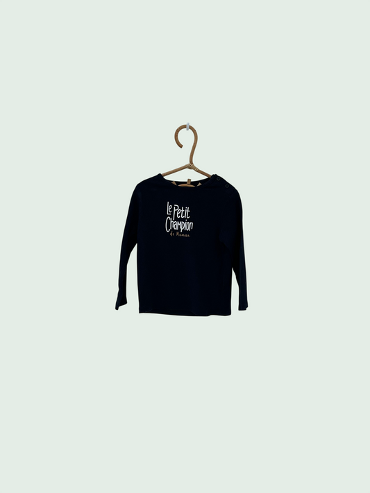 Top blue by Kiabi - Size 24 months