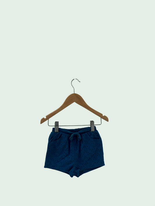 Short blue by Petit Bateau - Size 18 months