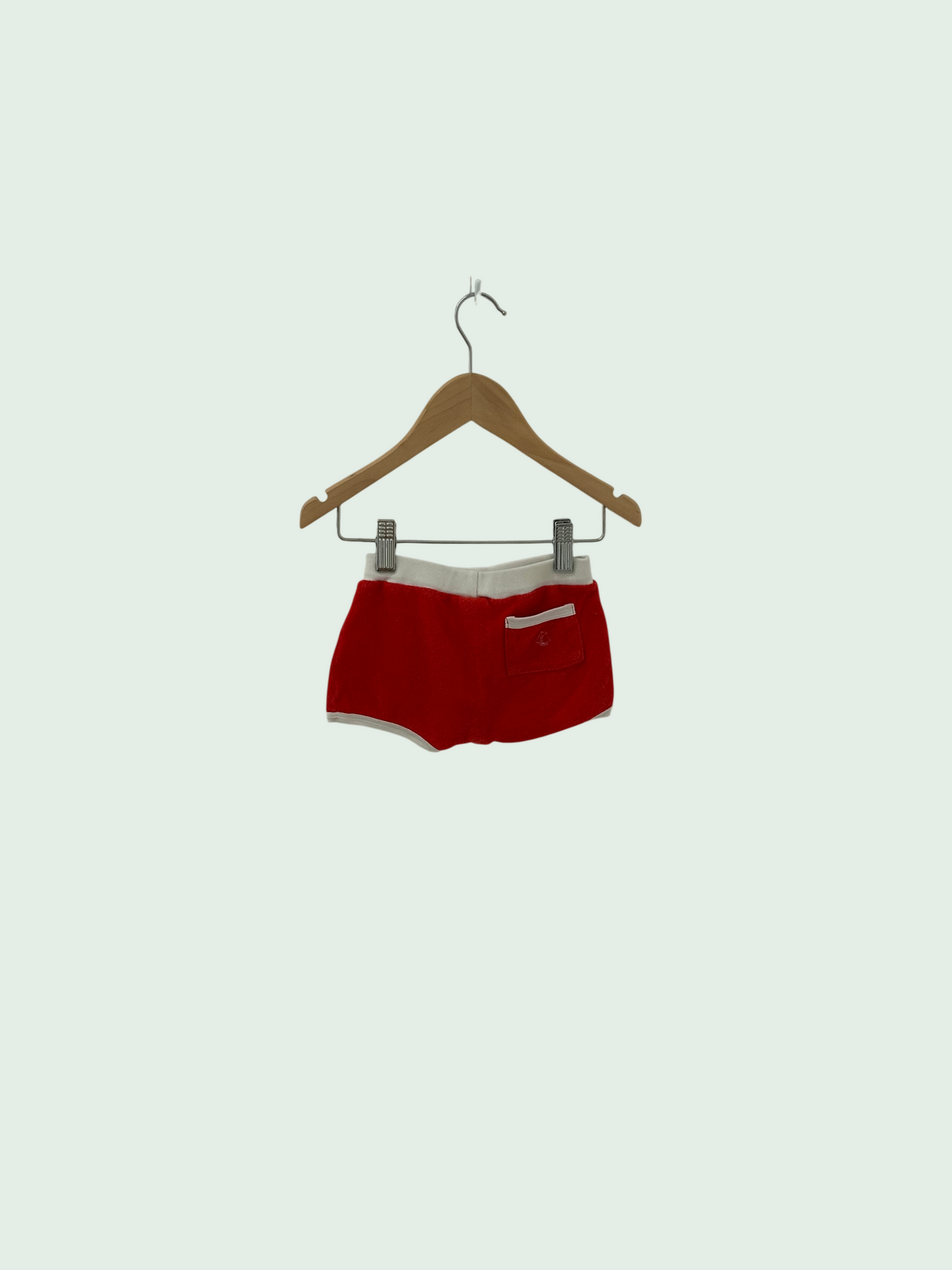Short red by Petit Bateau - Size 18 months