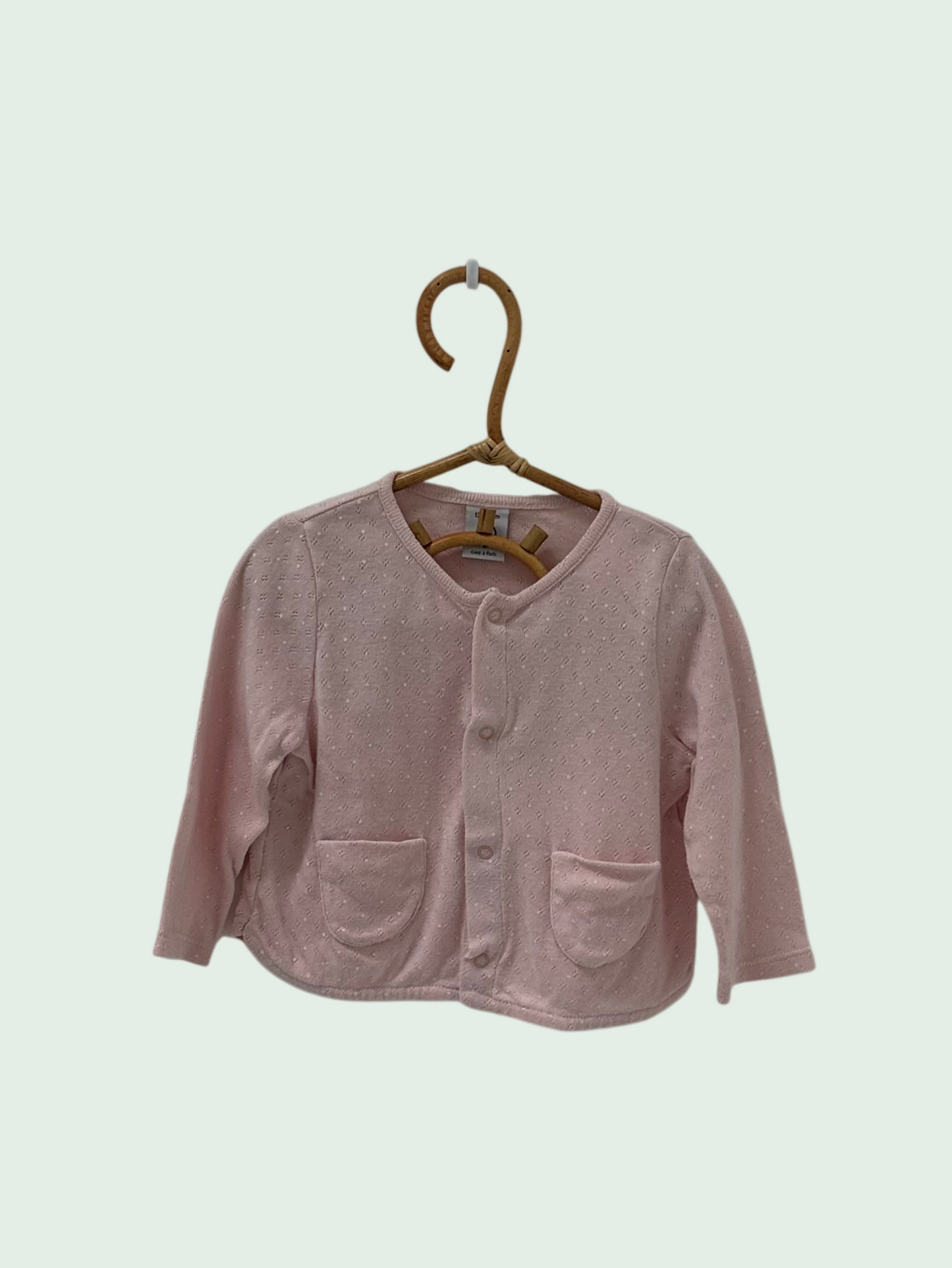 Cardigan by Petit Bateau - Size 12 months