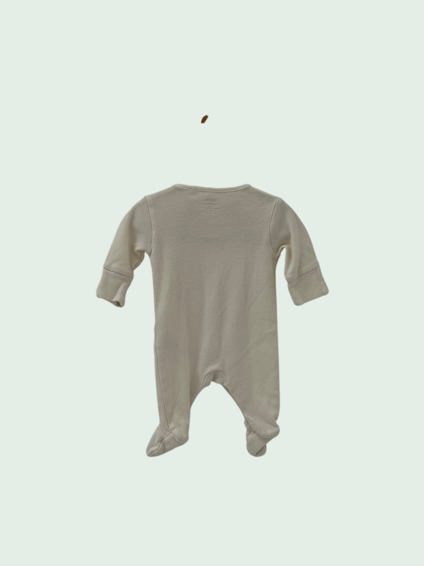 Pyjama plain white by Next - Size NB
