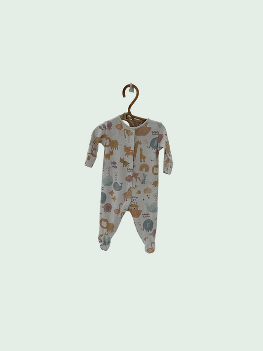 Pyjama animal print by Next - Size NB